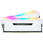 RAM CORSAIR VENGEANCE RGB PRO HEAT SPREADER 16 GB-DDR4-3200 MHz (CMW16GX4M2E3200C16W)