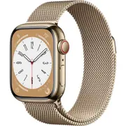 Apple Watch Series 8 GPS + Cellular 41mm viền thép dây thép