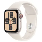 Apple Watch SE 2024 GPS + Cellular 40mm Viền Nhôm Dây Cao Su S/M