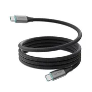 Cáp USB-C to USB-C 1.5m 240W từ tính dây bện dù CMC615 Cuktech