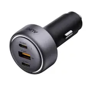 Tẩu sạc nhanh xe hơi 3 cổng 66W (2 USB-C + USB-A) CC-P1 Aukey
