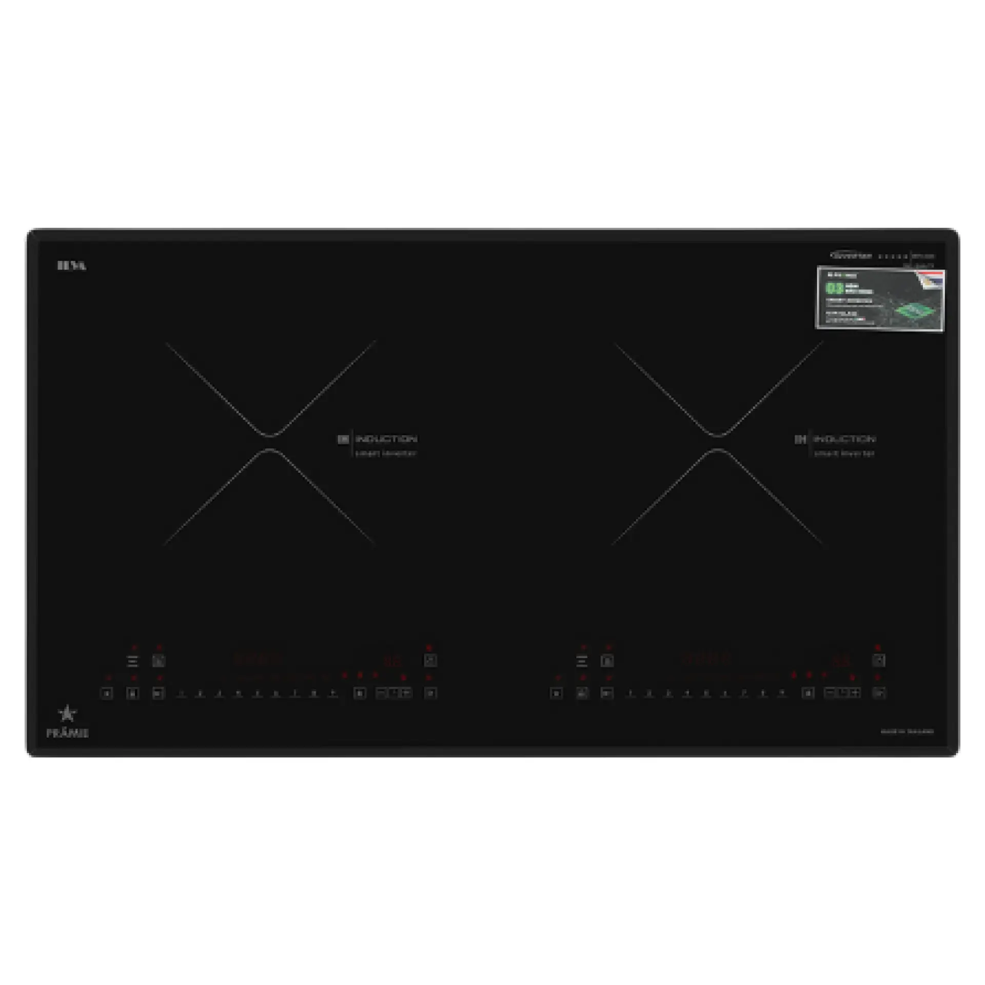 Bếp từ đôi lắp âm Pramie PRTH 2203