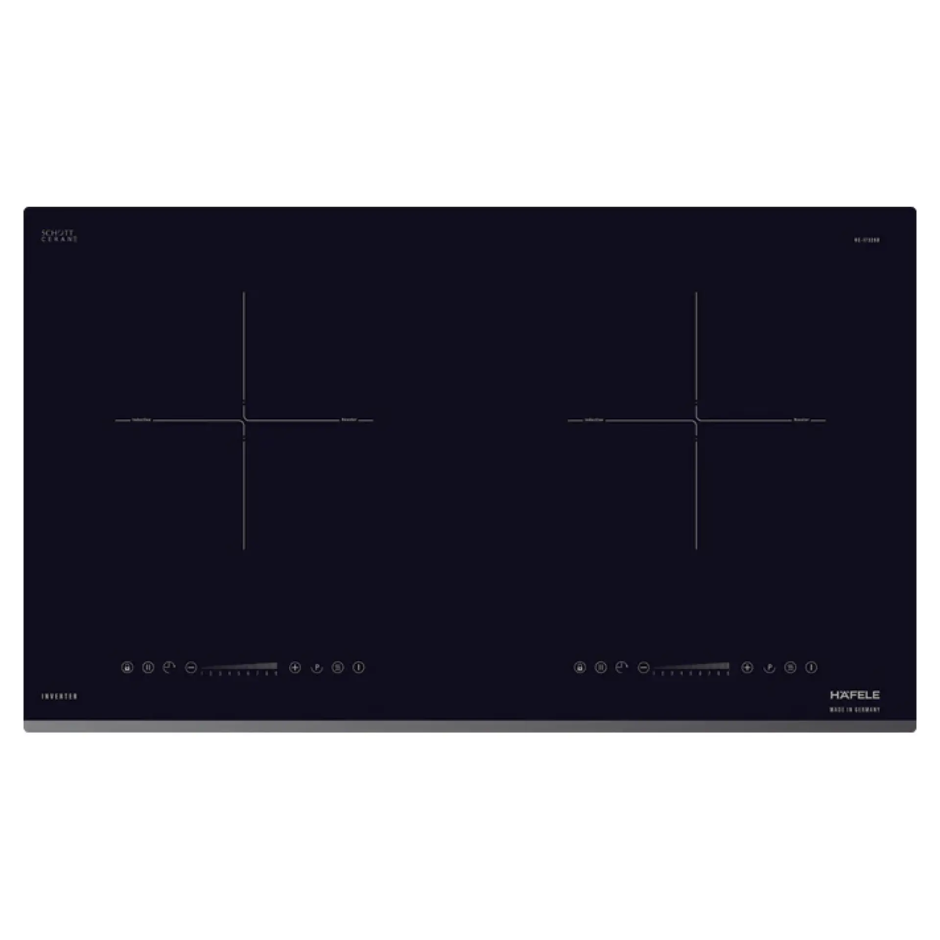 Bếp điện từ đôi lắp âm Hafele HC-I7325B (533.09.979)