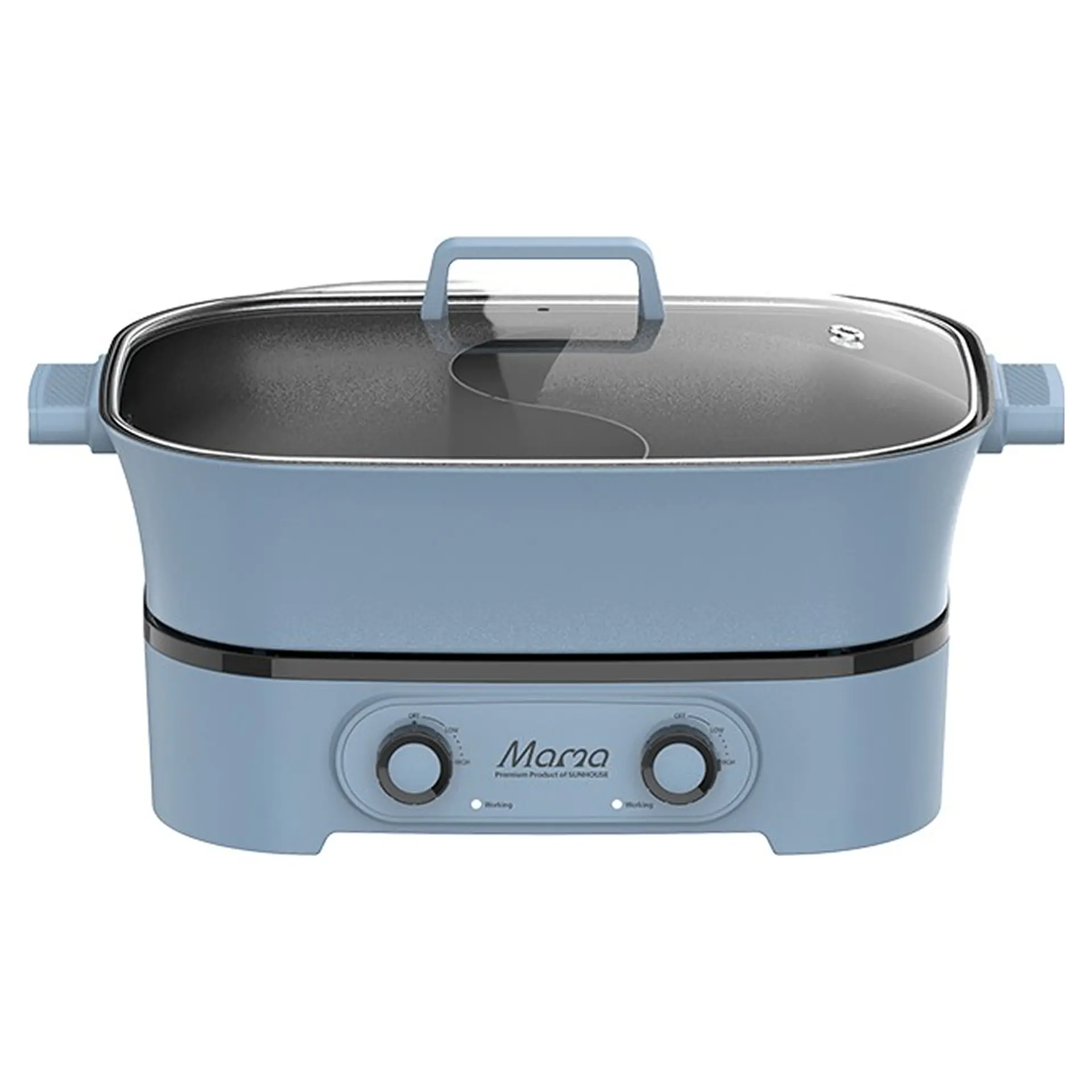 Nồi lẩu điện 2 ngăn Sunhouse 6 lít SHD4568