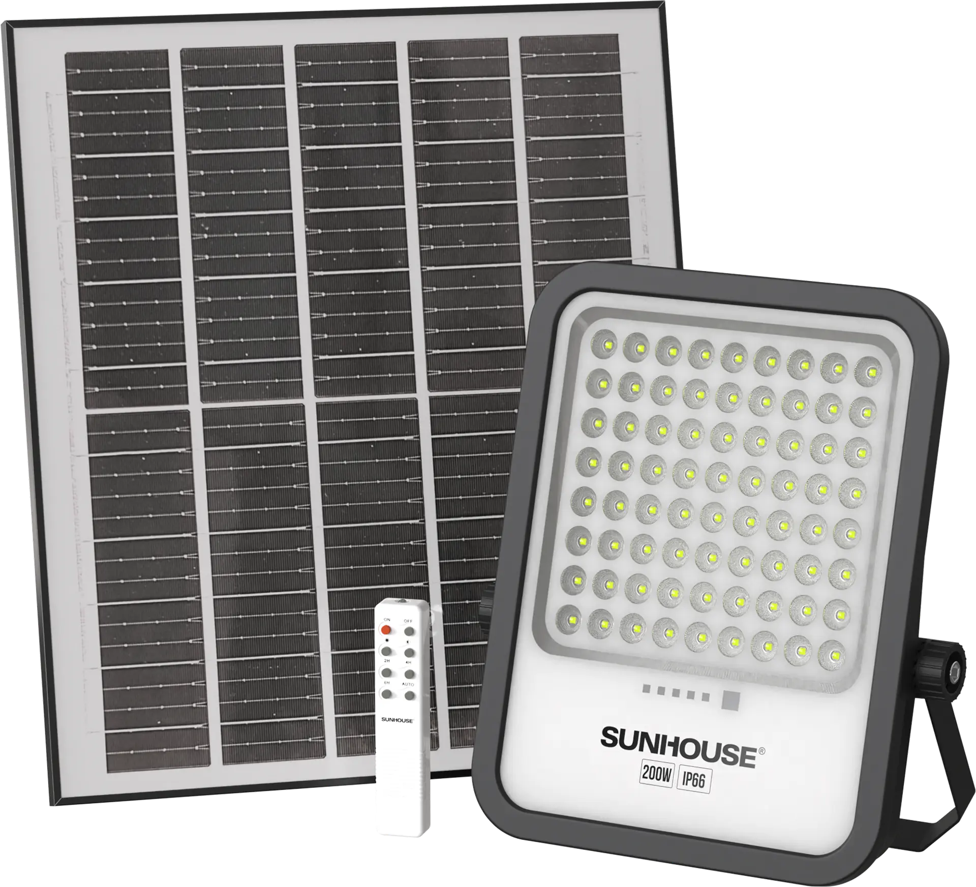 Đèn pha năng lượng mặt trời Sunhouse Eco SHE-LECPLSE01.200W