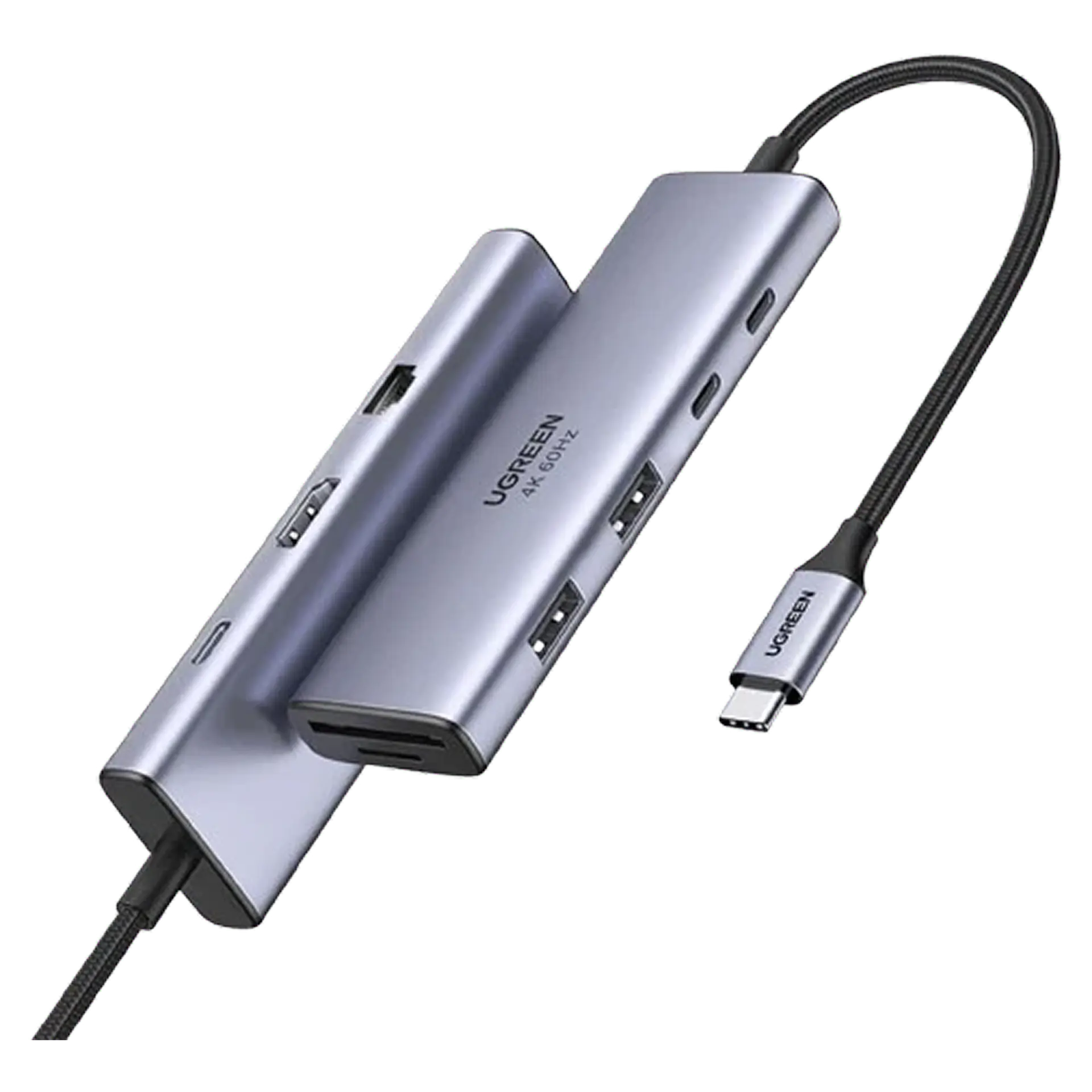 Cáp Hub chuyển đổi USB-C 9 in 1 CM498 Ugreen