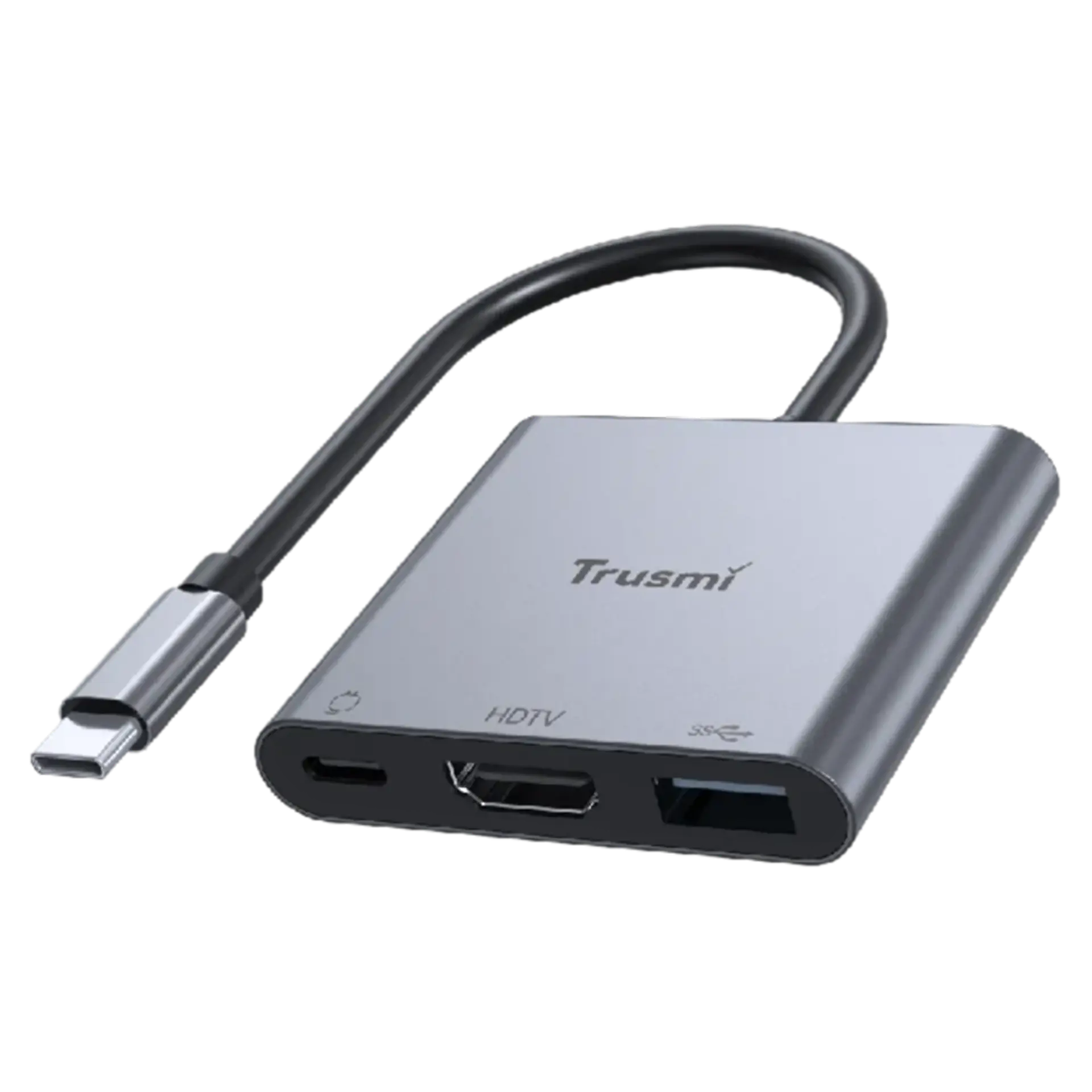 Cáp Hub chuyển đổi USB-C 3 in 1 DS01-05 Trusmi