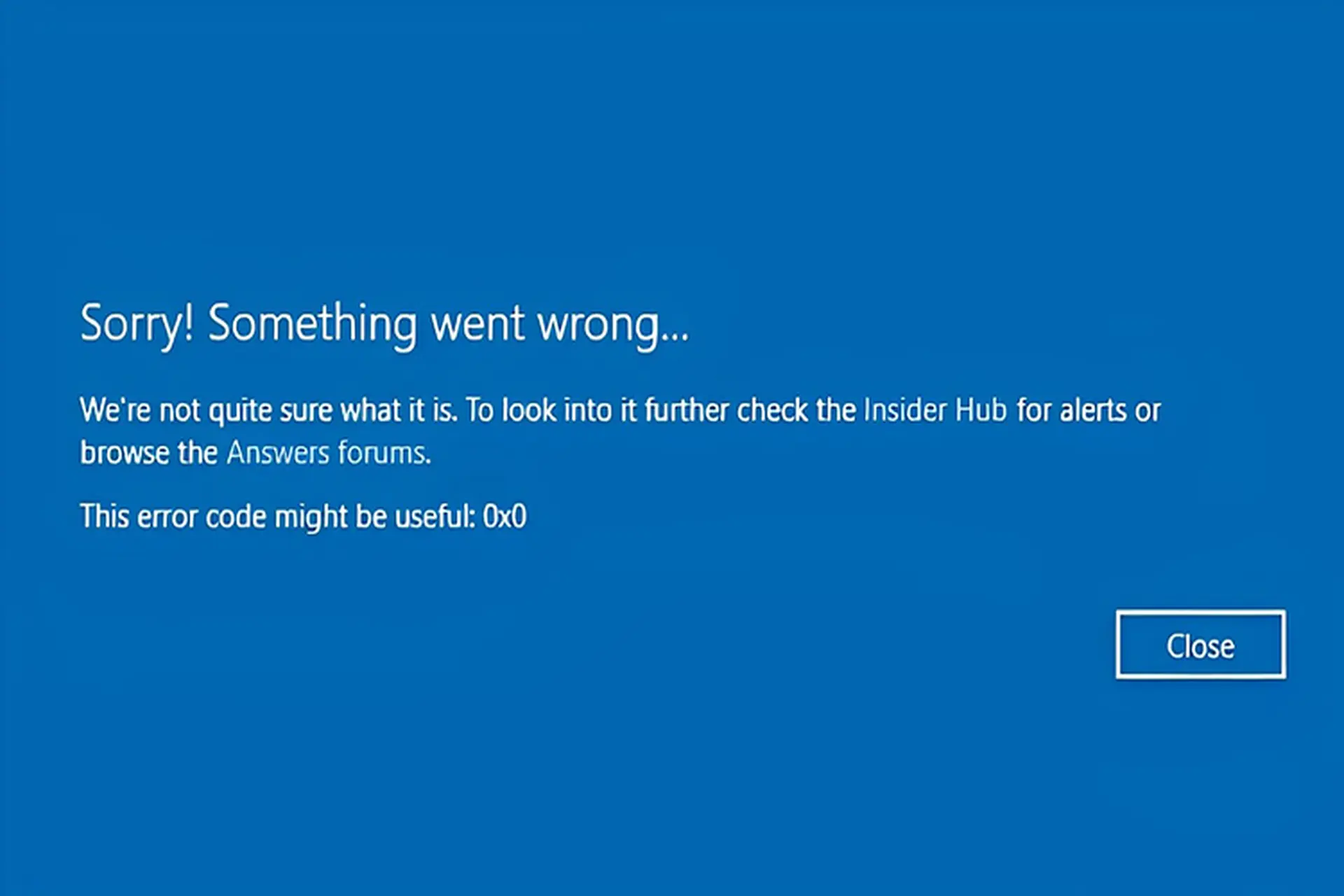 Xử lý lỗi 0x0 0x0 trên máy tính Windows: Nguyên nhân và cách khắc phục hiệu quả