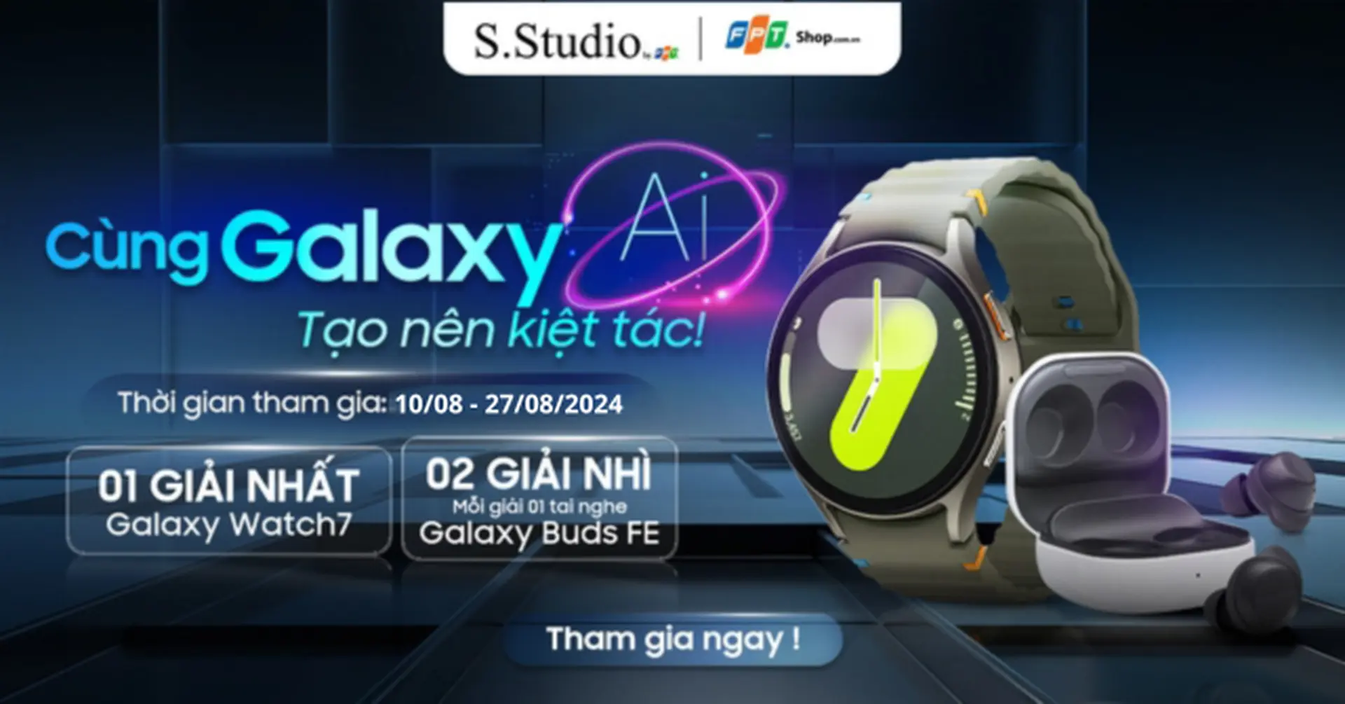 Thể lệ minigame: Cùng Galaxy AI tạo nên kiệt tác