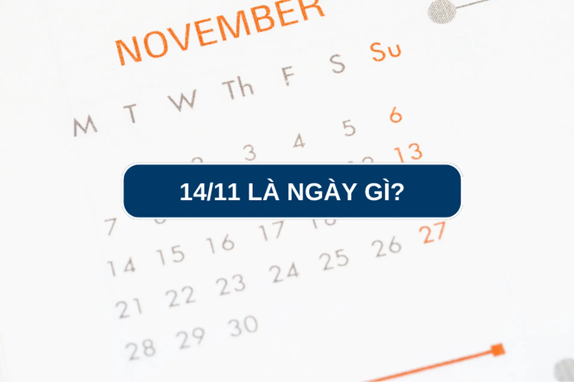 14/11 là ngày gì? Tìm hiểu ý nghĩa và các sự kiện trong - ngoài nước diễn ra vào ngày này