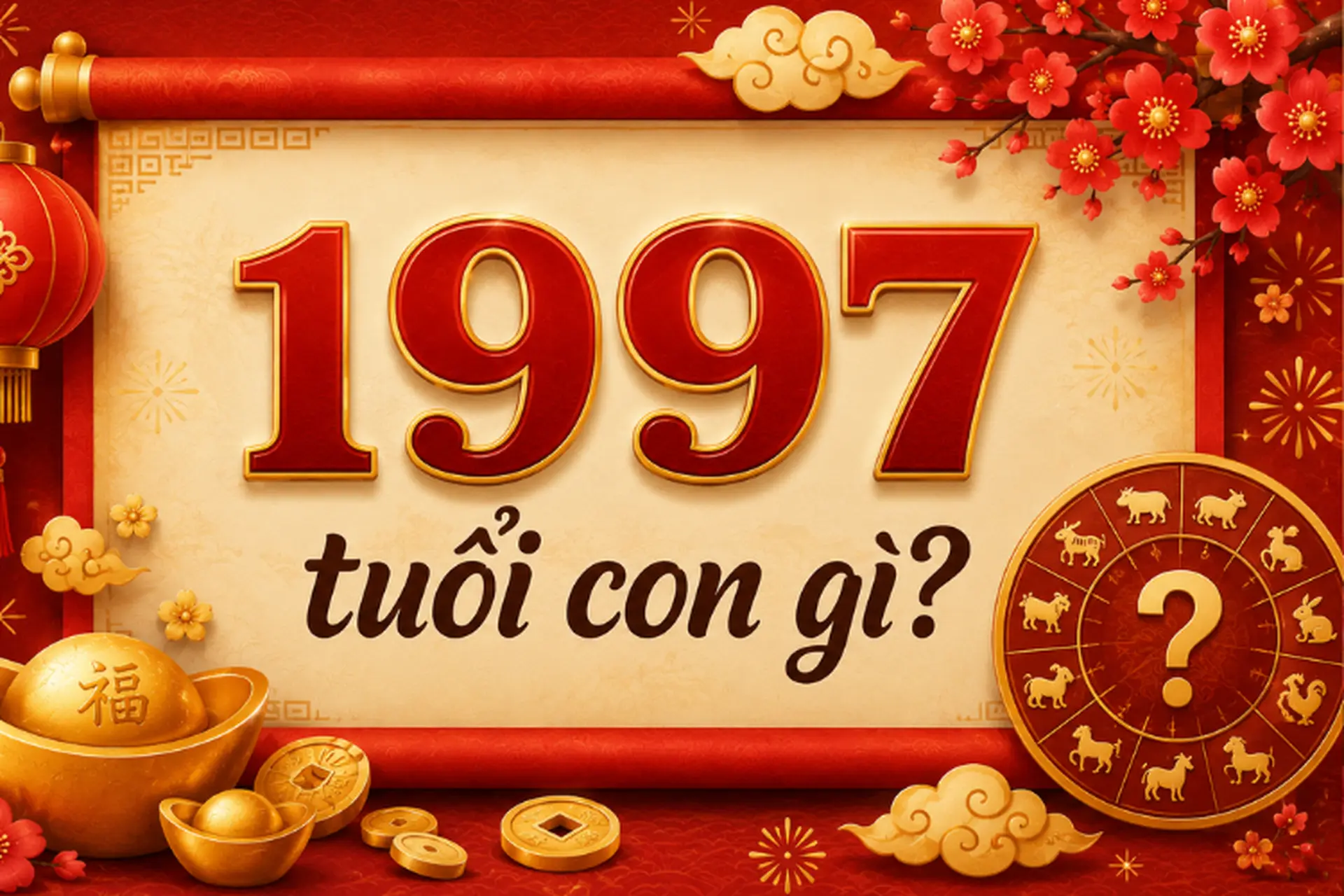 1997 tuổi con gì? Giải mã sinh năm 1997 mệnh gì, hợp màu, hướng và tuổi nào