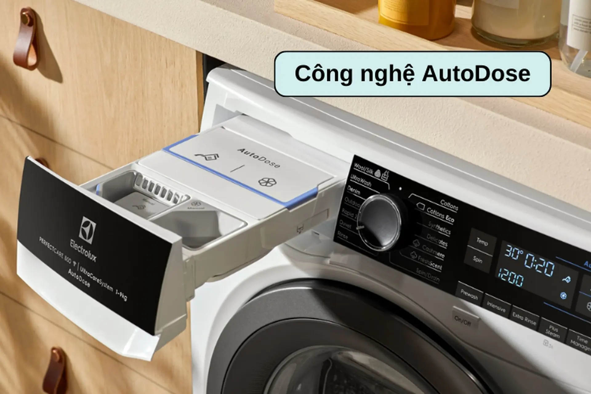 Khám phá công nghệ AutoDose trên máy giặt Electrolux: Công cụng và ưu nhược điểm 
