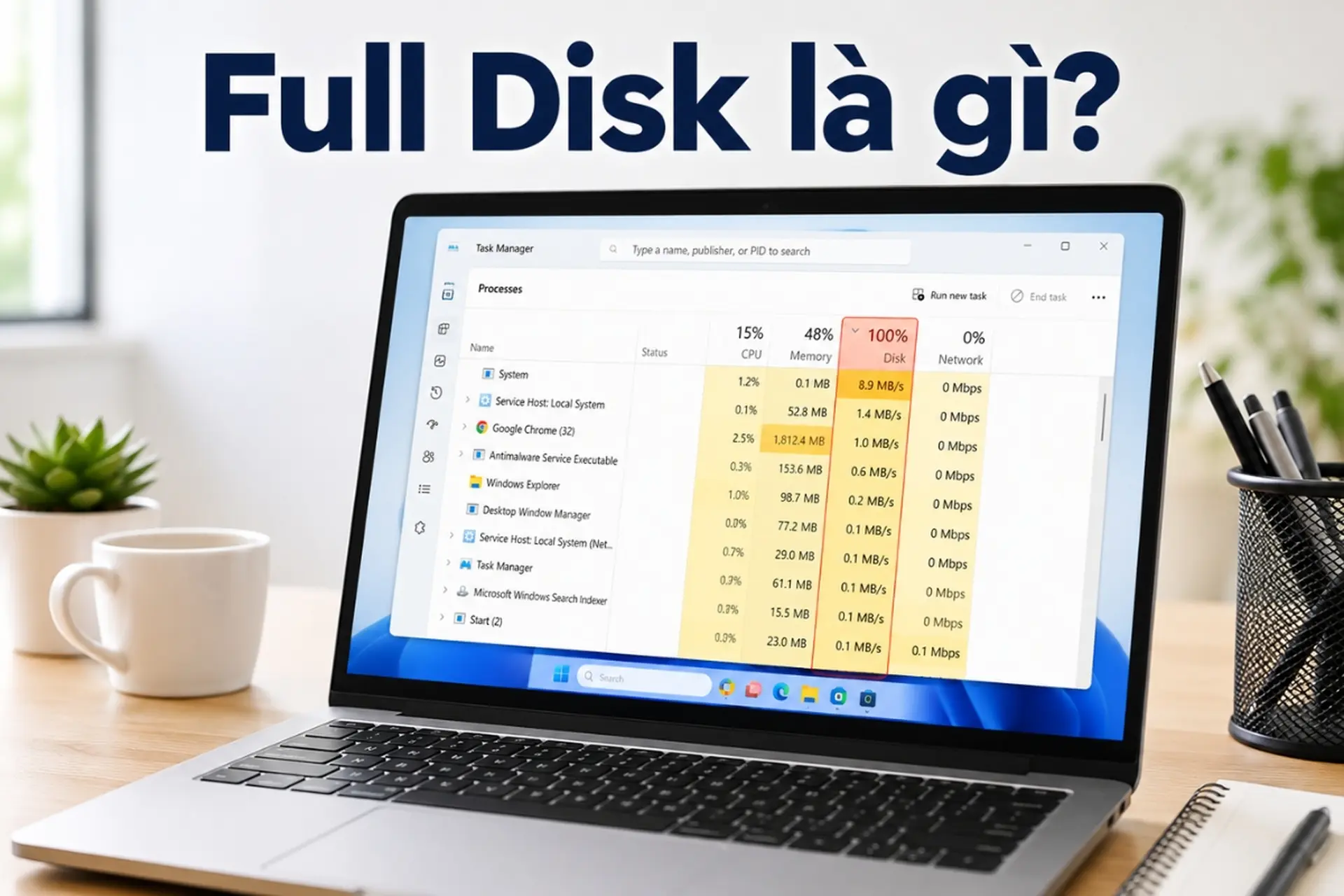 Full Disk là gì? Cách sửa Full Disk như thế nào?