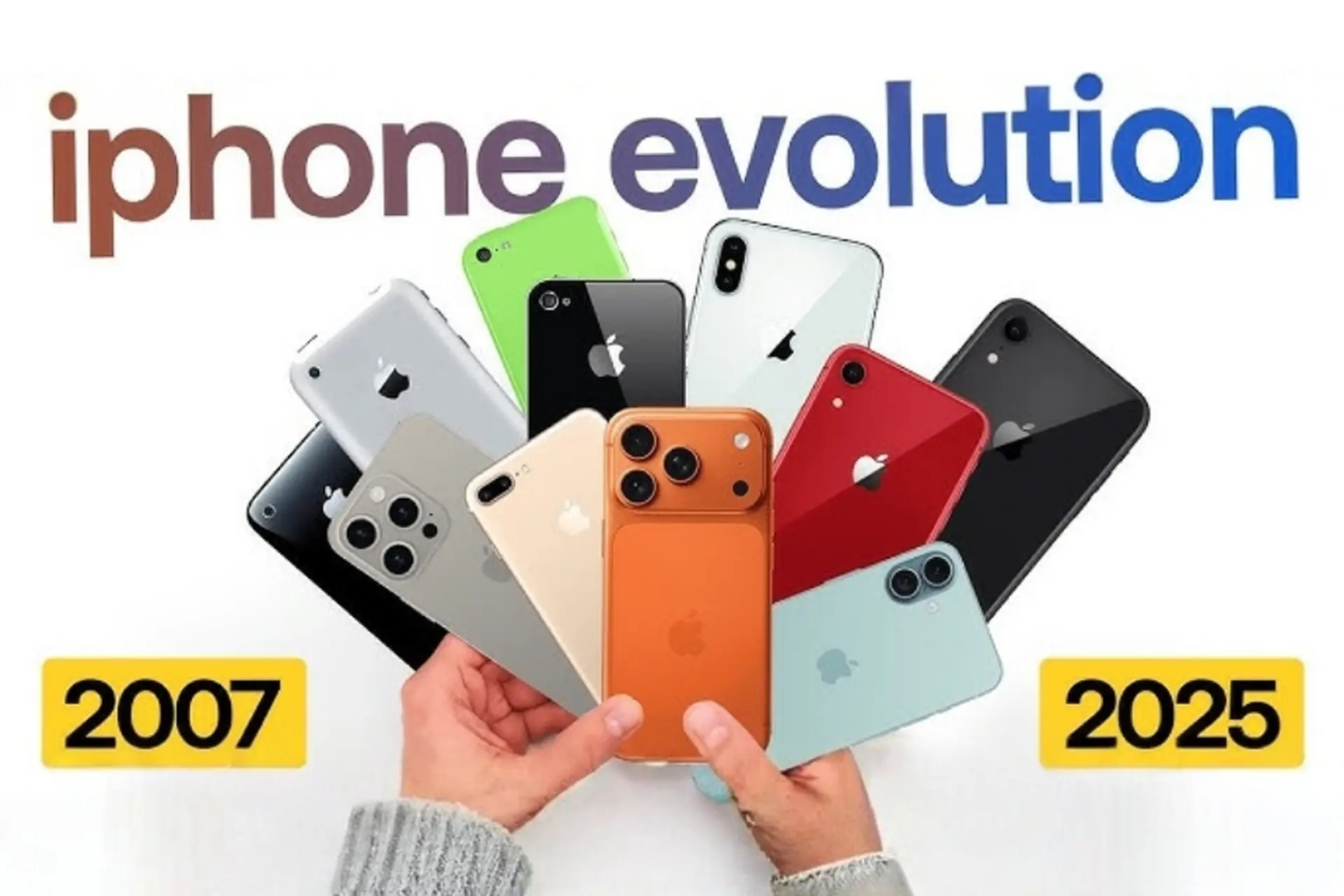 Khám phá màu sắc các dòng iPhone qua từng thế hệ và xu hướng 2025