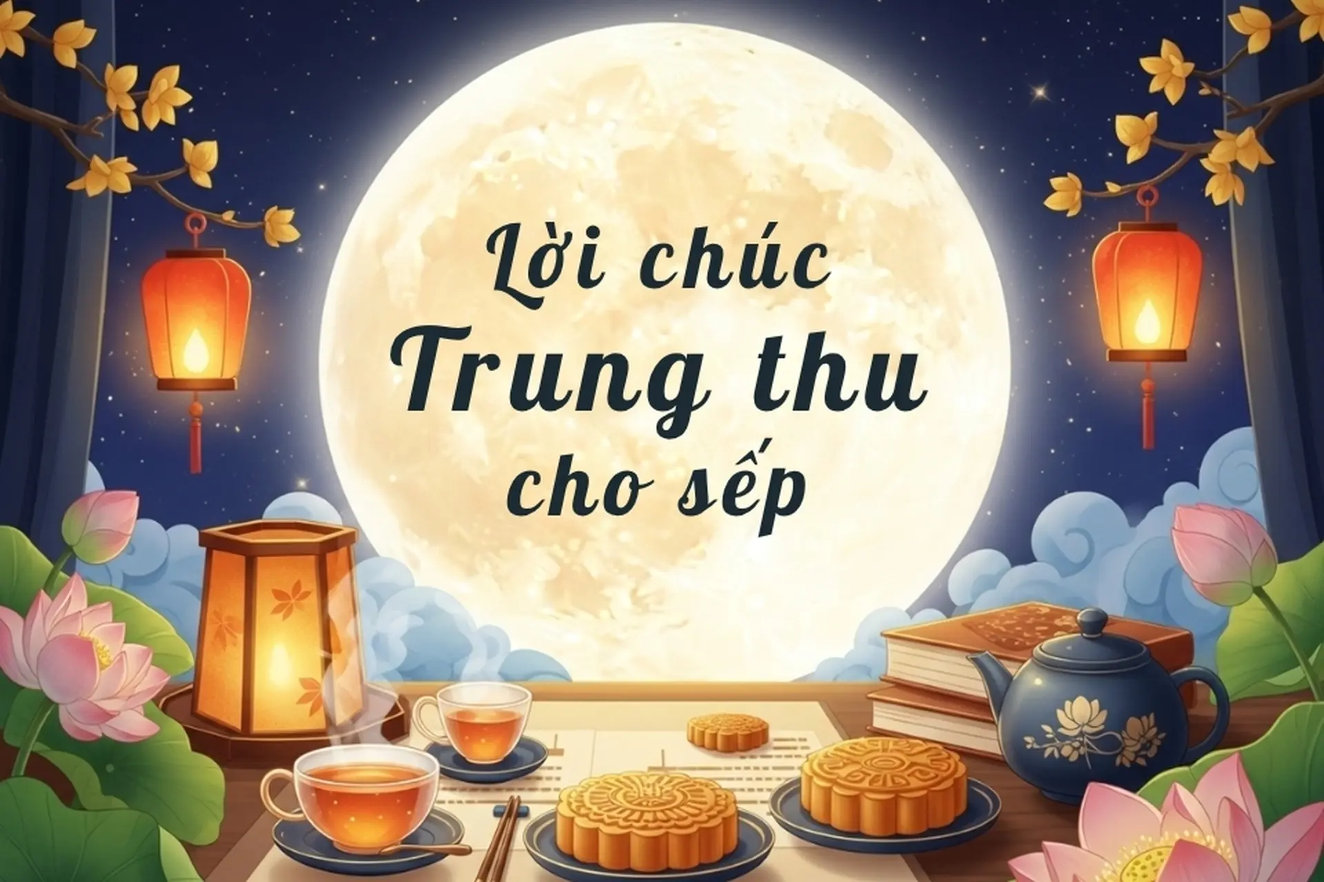 Tuyển tập lời chúc Trung thu cho sếp chuyên nghiệp và ý nghĩa để ghi điểm