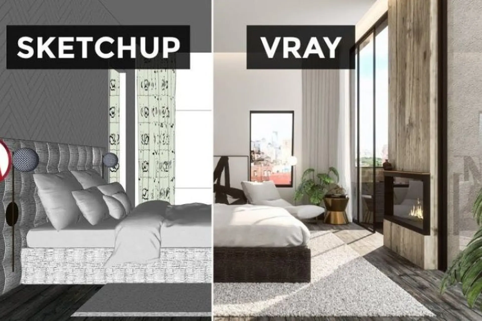 Khám phá sức mạnh Vray Sketchup: Giải pháp tối ưu cho mô hình 3D chuyên nghiệp