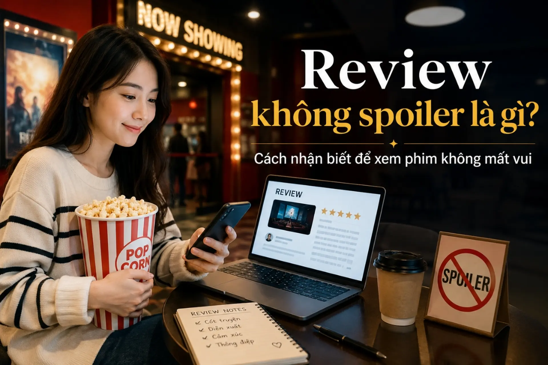 Review không spoiler là gì? Cách nhận biết để xem phim không mất vui