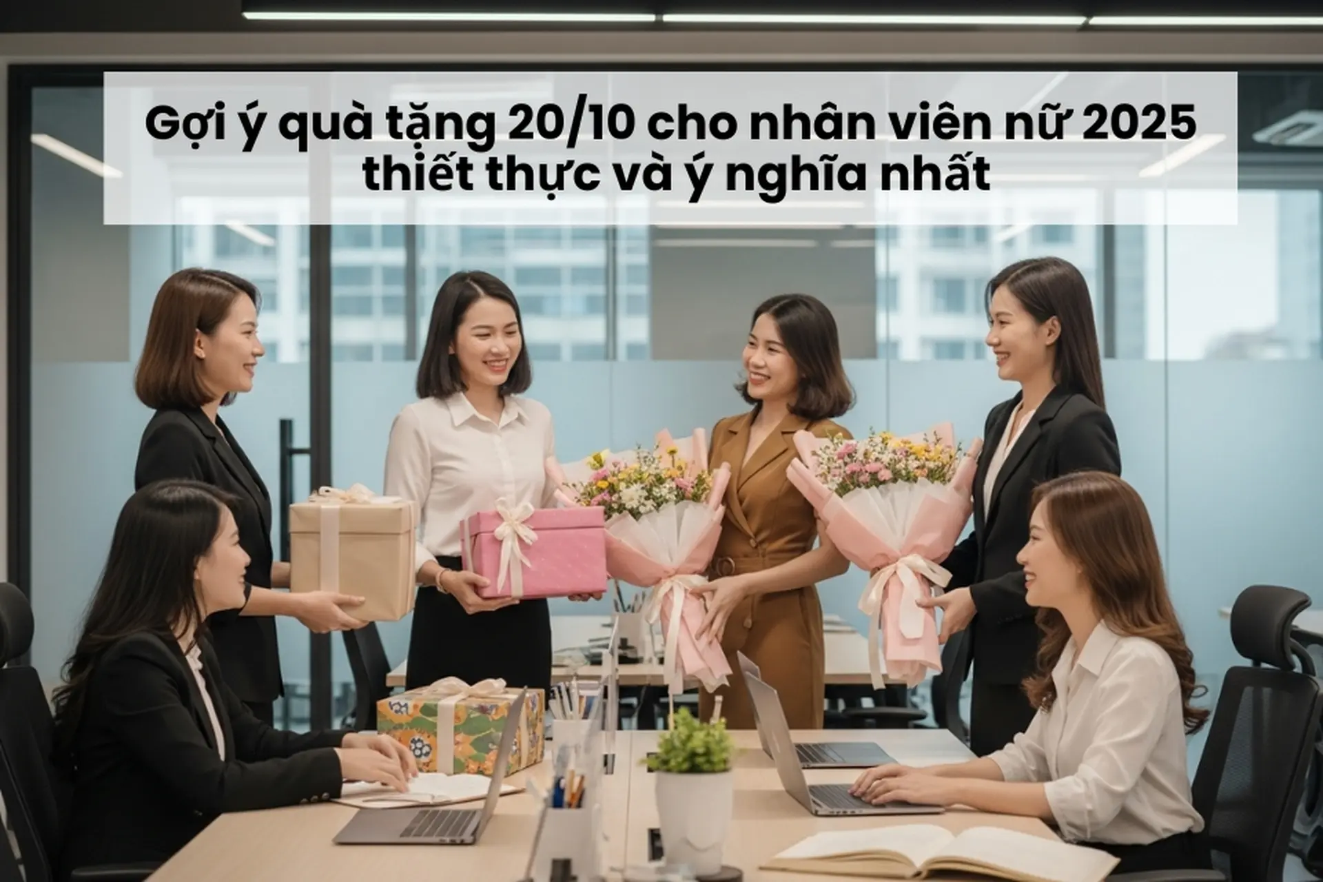 Gợi ý quà tặng 20/10 cho nhân viên nữ 2025 thiết thực và ý nghĩa nhất
