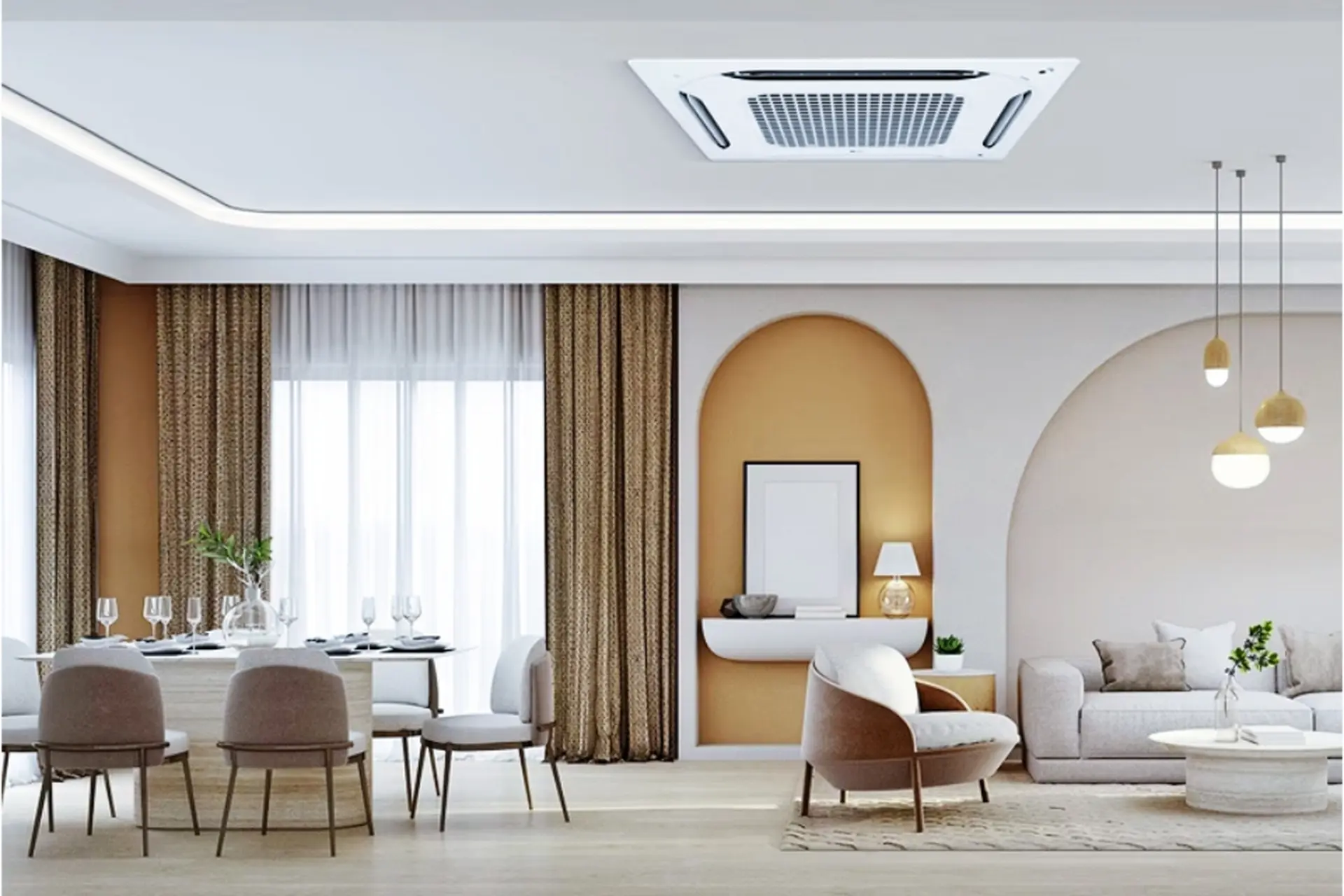 Nâng tầm không gian sống với 7 mẫu máy lạnh âm trần LG công nghệ cao, đáng mua nhất