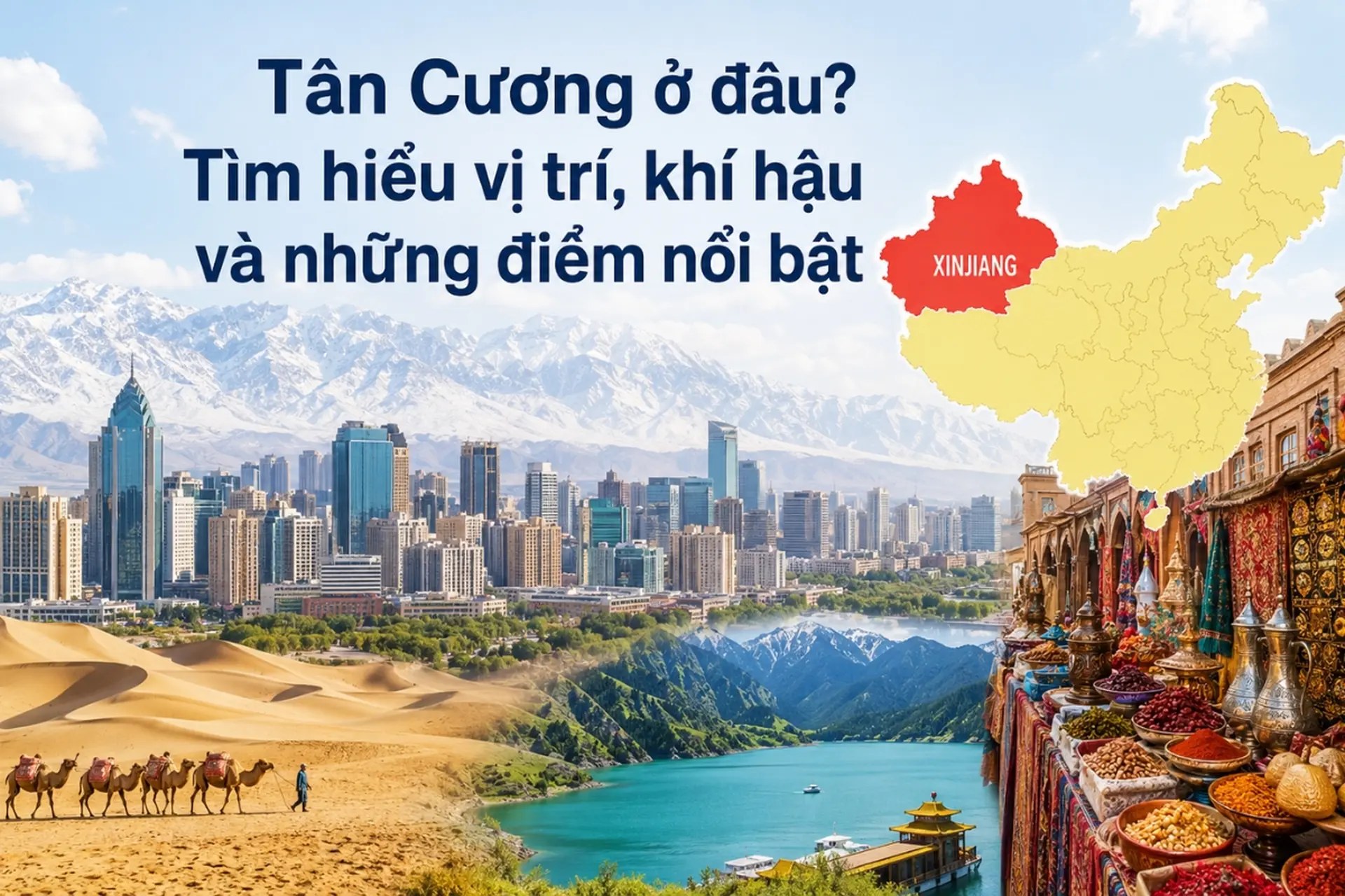 Tân Cương ở đâu? Tìm hiểu vị trí, khí hậu và những điểm nổi bật