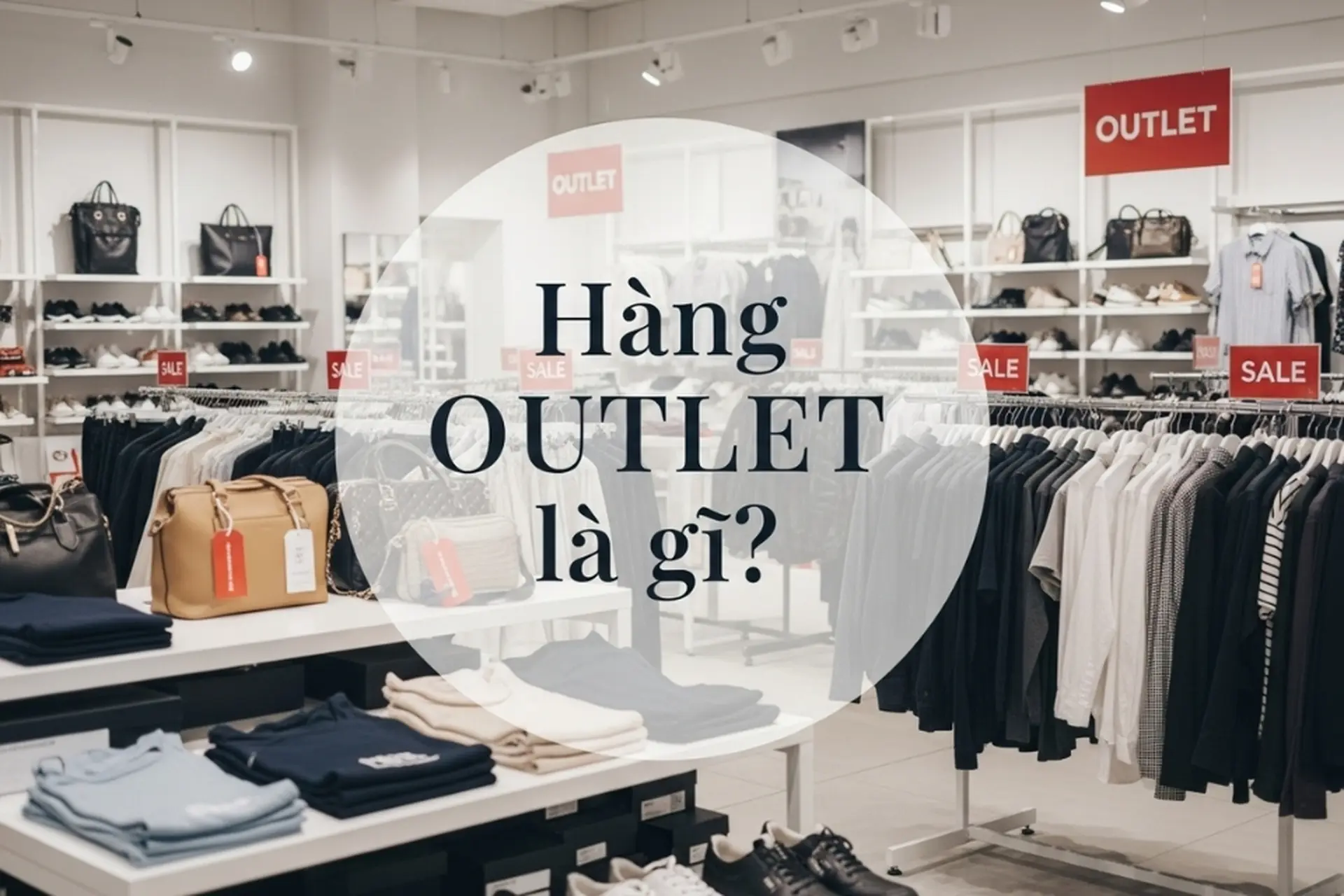 Hàng outlet là gì? Bí quyết săn đồ hiệu giá tốt mà bạn không nên bỏ lỡ