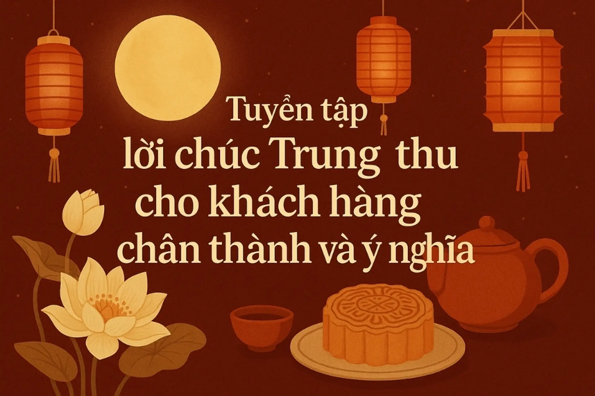 Tuyển tập lời chúc Trung thu cho khách hàng chân thành và ý nghĩa