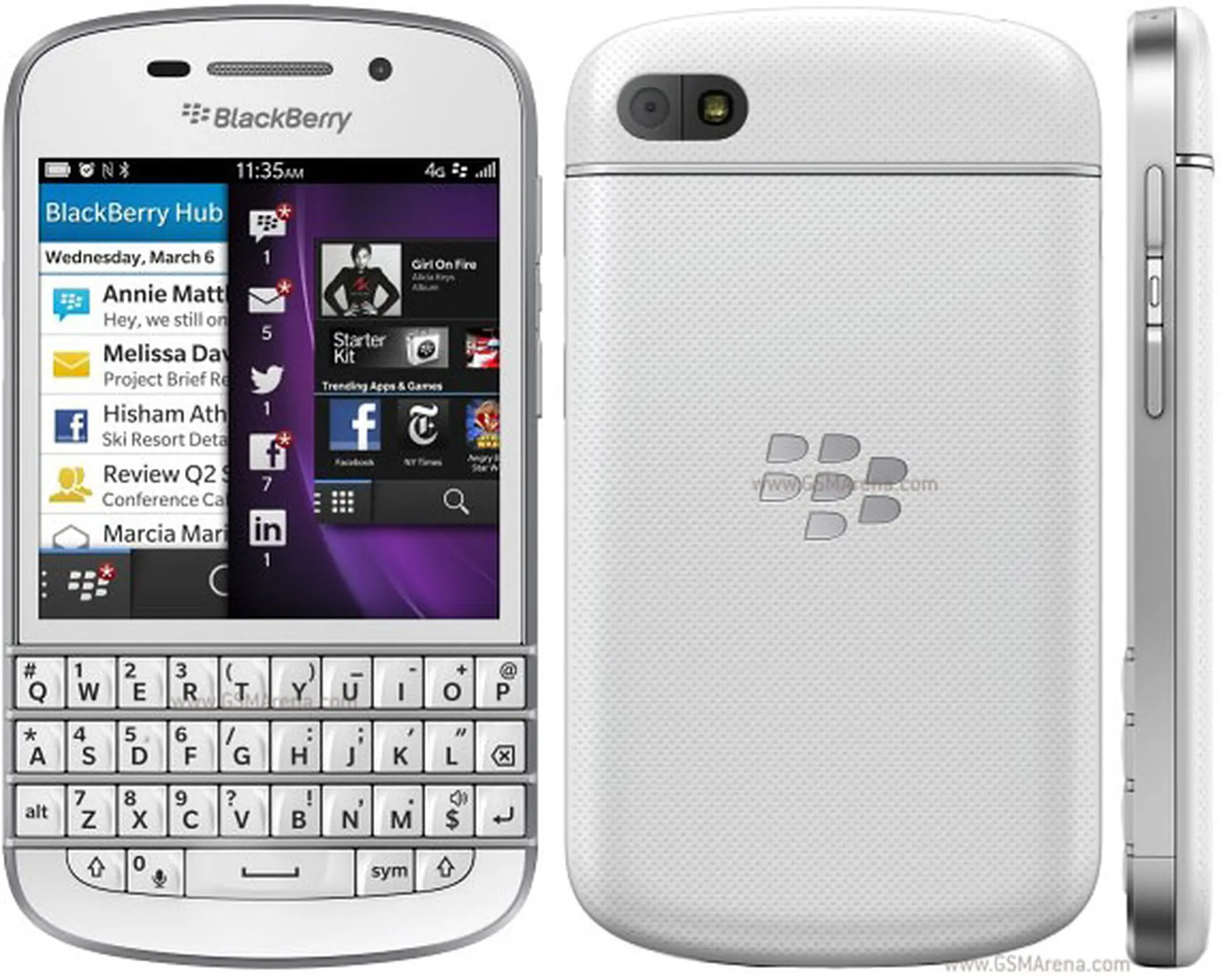 Đánh giá Blackberry Q10 - chiếc điện thoại bàn phím cứng đầu tiên chạy BlackBerry OS 10