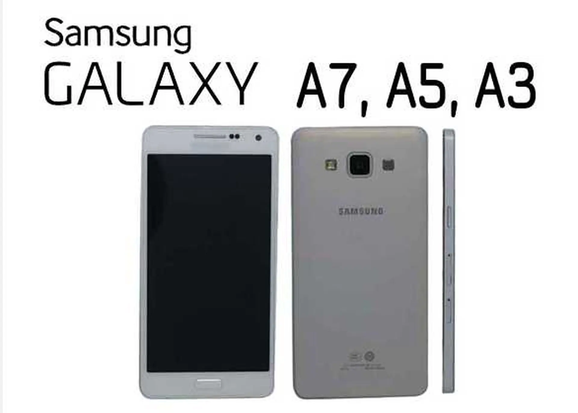 Samsung Galaxy A7 có thể  chỉ có tại một số nước