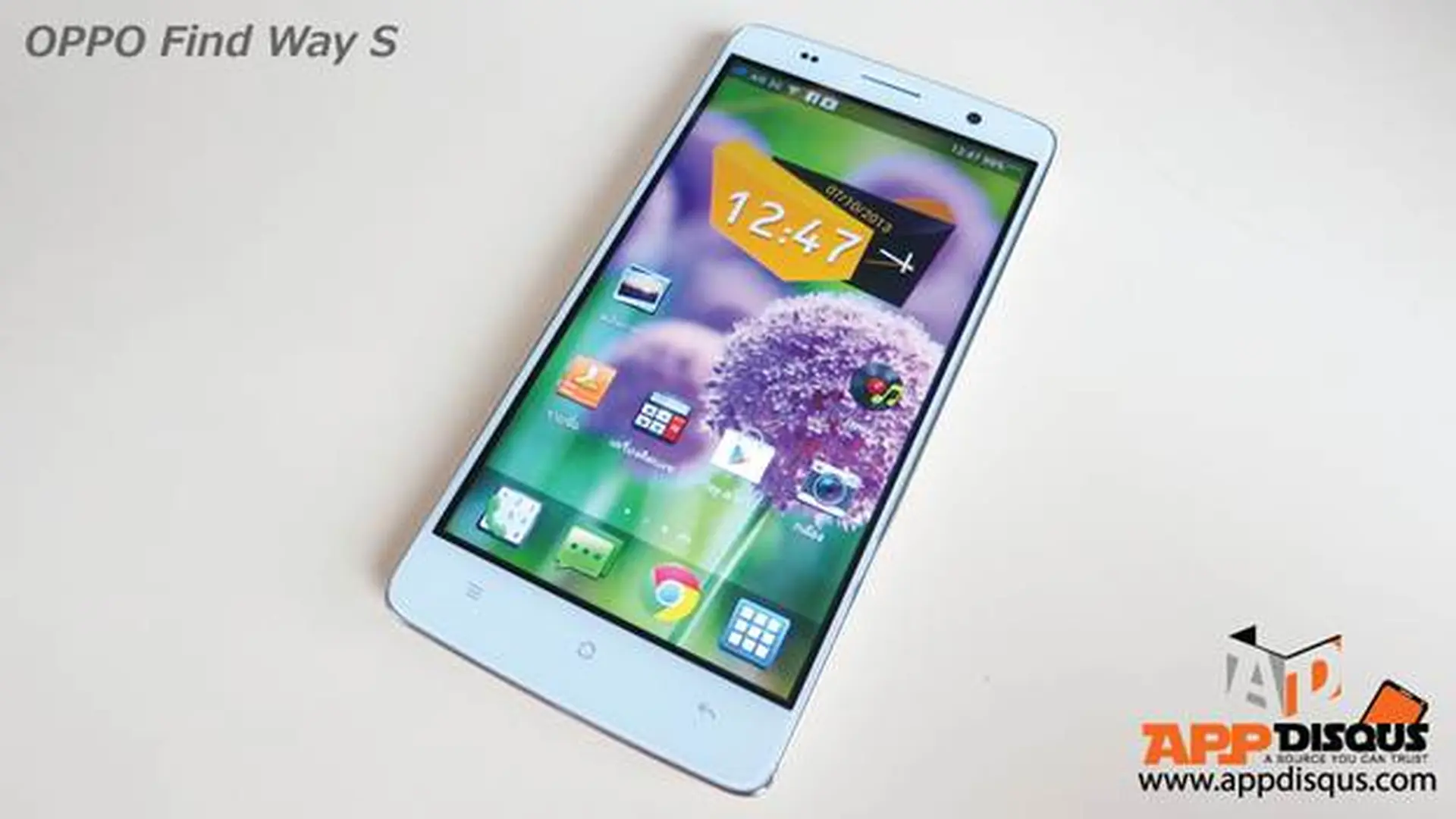 Oppo Find Way S- Phablet hai SIM, hai sóng, giá tốt trên thị trường hiện nay