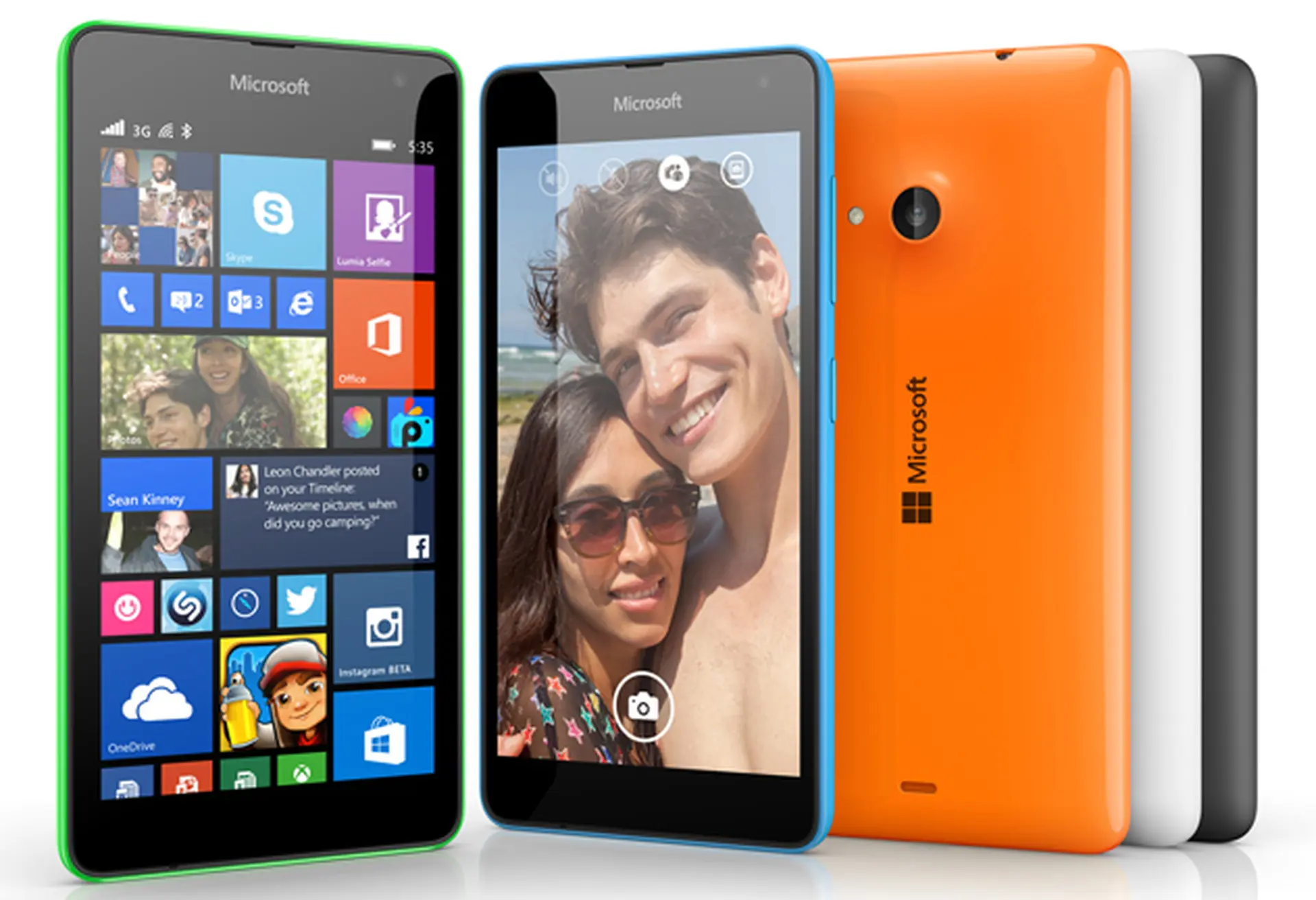 Điện thoại Lumia đầu tiên của Microsoft chính thức ra mắt với tên gọi Microsoft Lumia 535