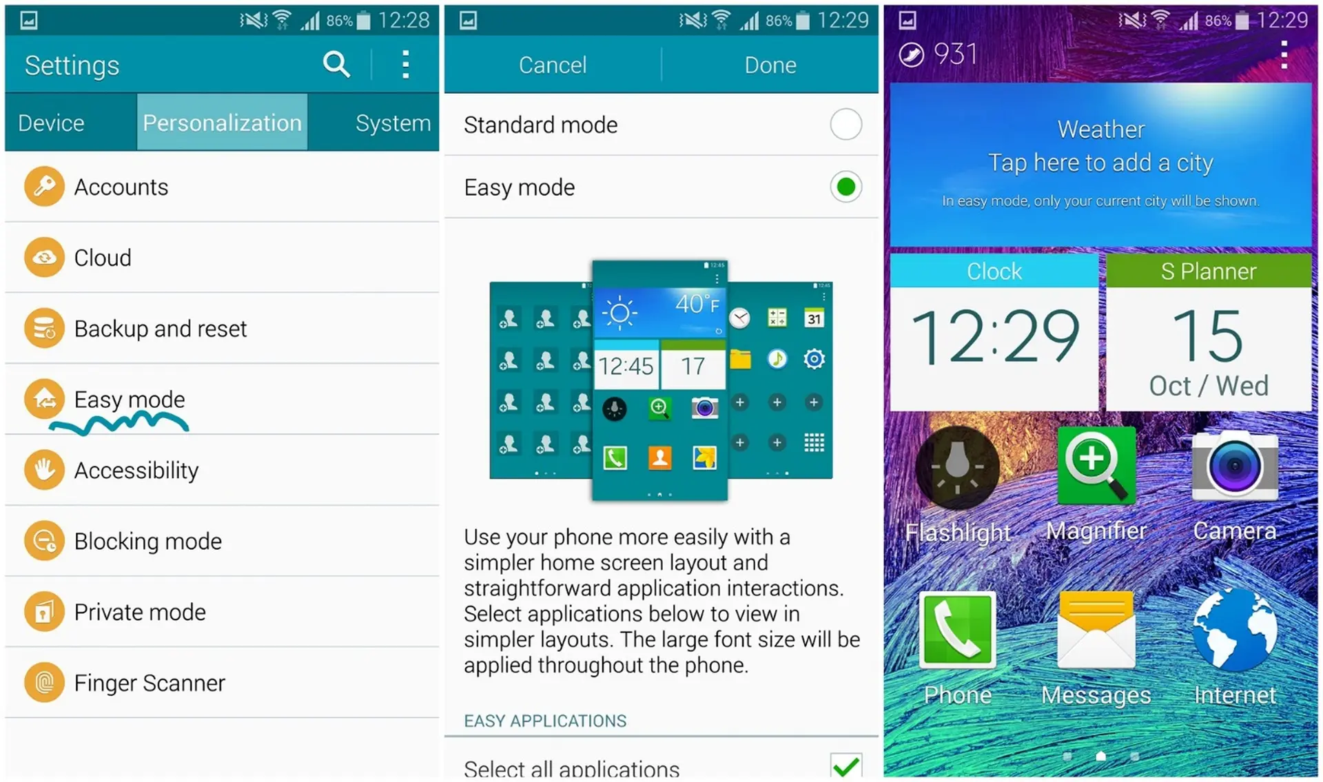 Đào sâu 30 tính năng ưu việt trên Galaxy Note 4: Chế độ xe hơi, chế độ riêng tư và màn hình khóa