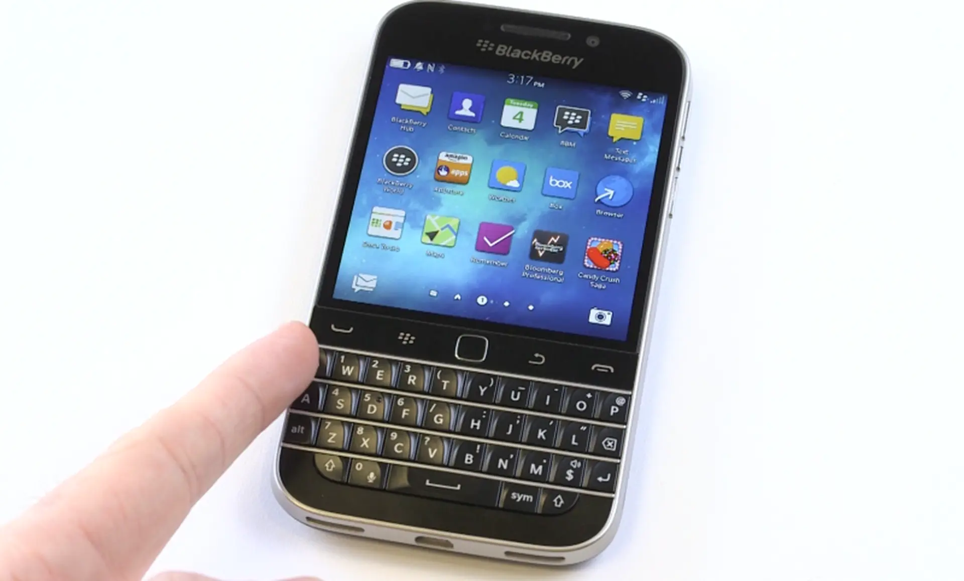 Trải nghiệm “Phím điều hướng” trên Blackberry Classic