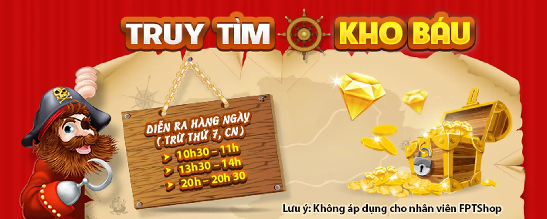 Danh sách trúng thưởng "Truy tìm kho báu" Tháng 12.