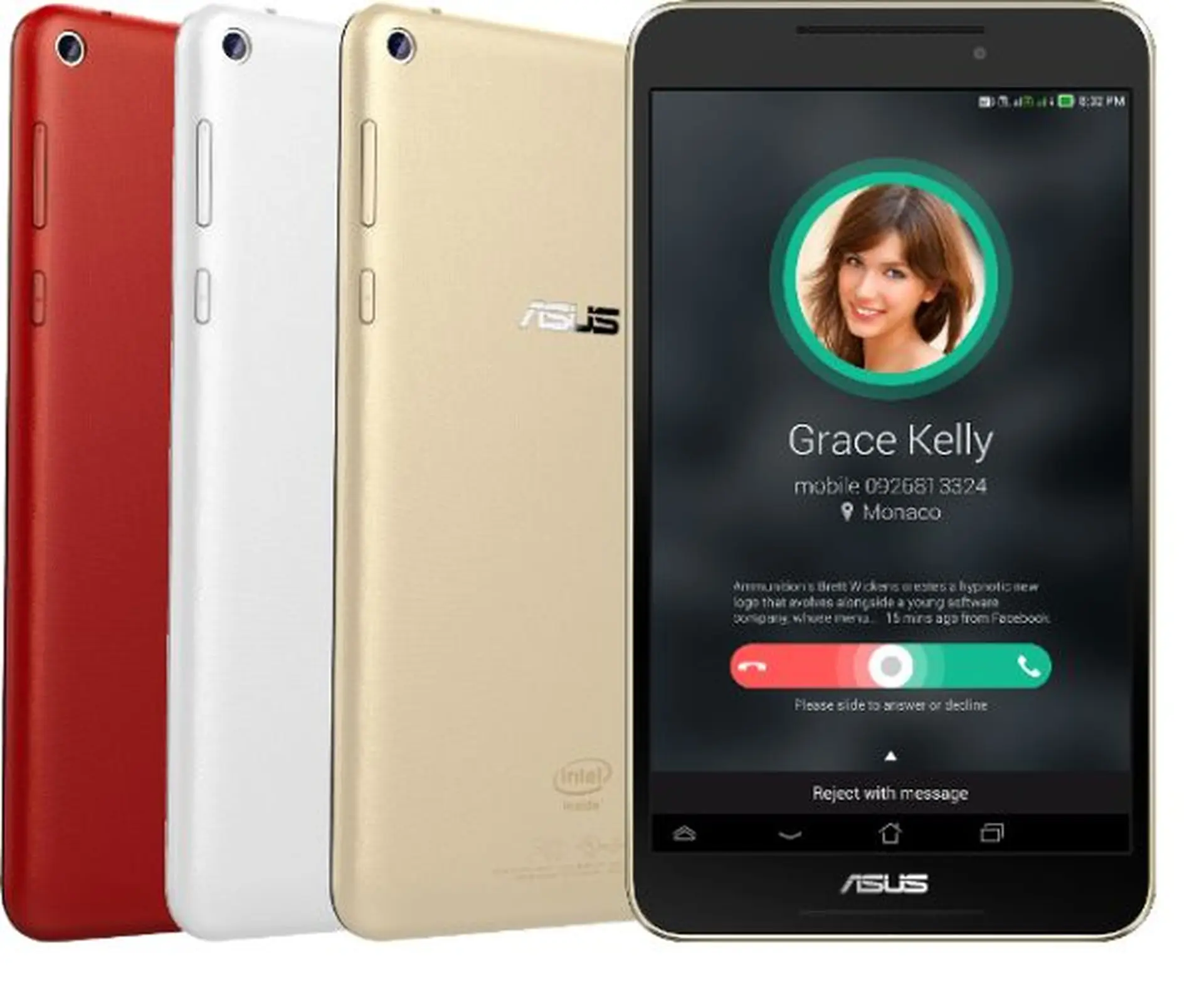 Cận cảnh Asus Fonepad 8 – máy tính bảng 2 Sim có khả năng nghe gọi