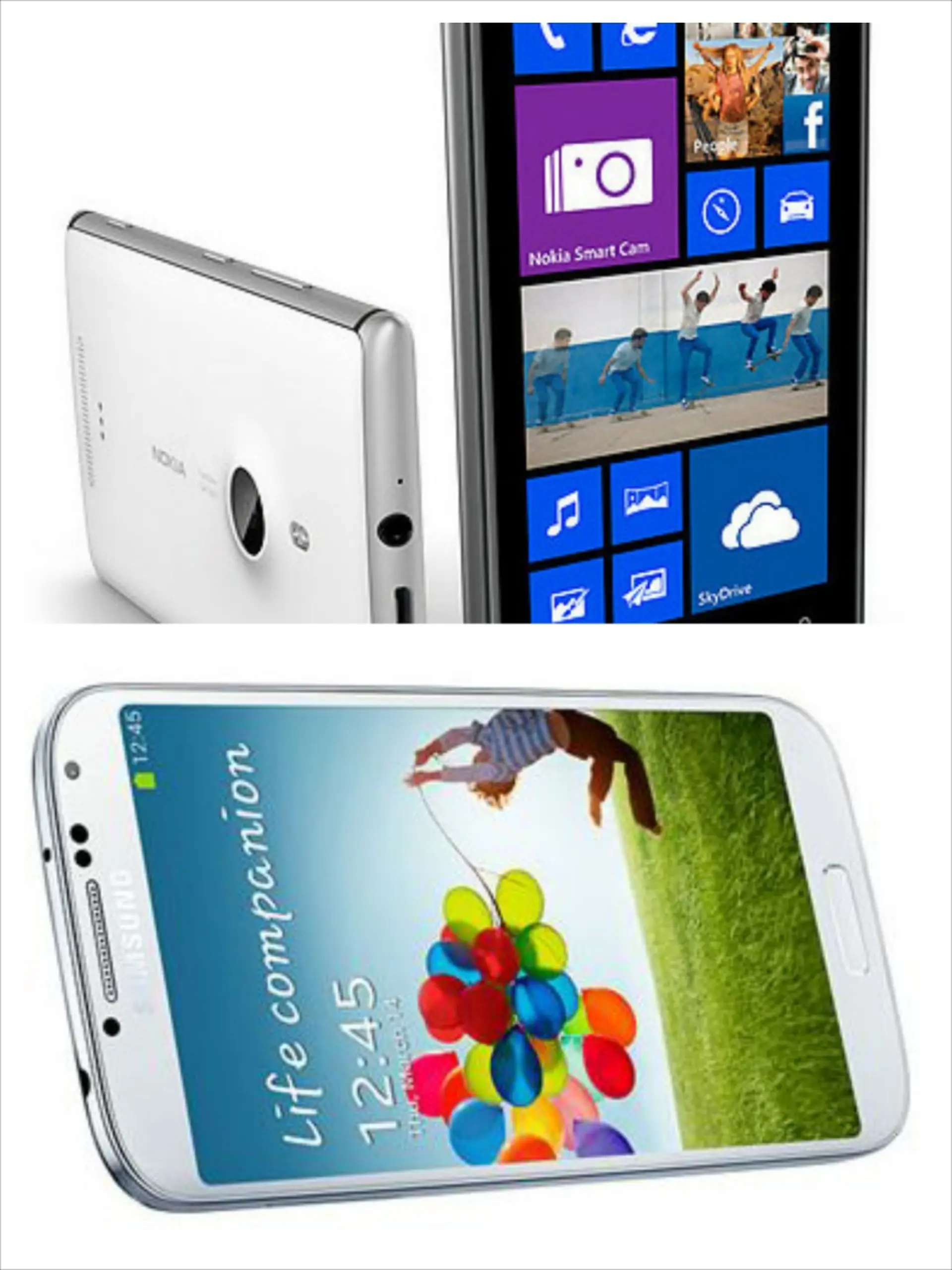 Hệ điều hành trên Lumia 925 và Samsung Galaxy S4 có những điểm gì khác nhau?