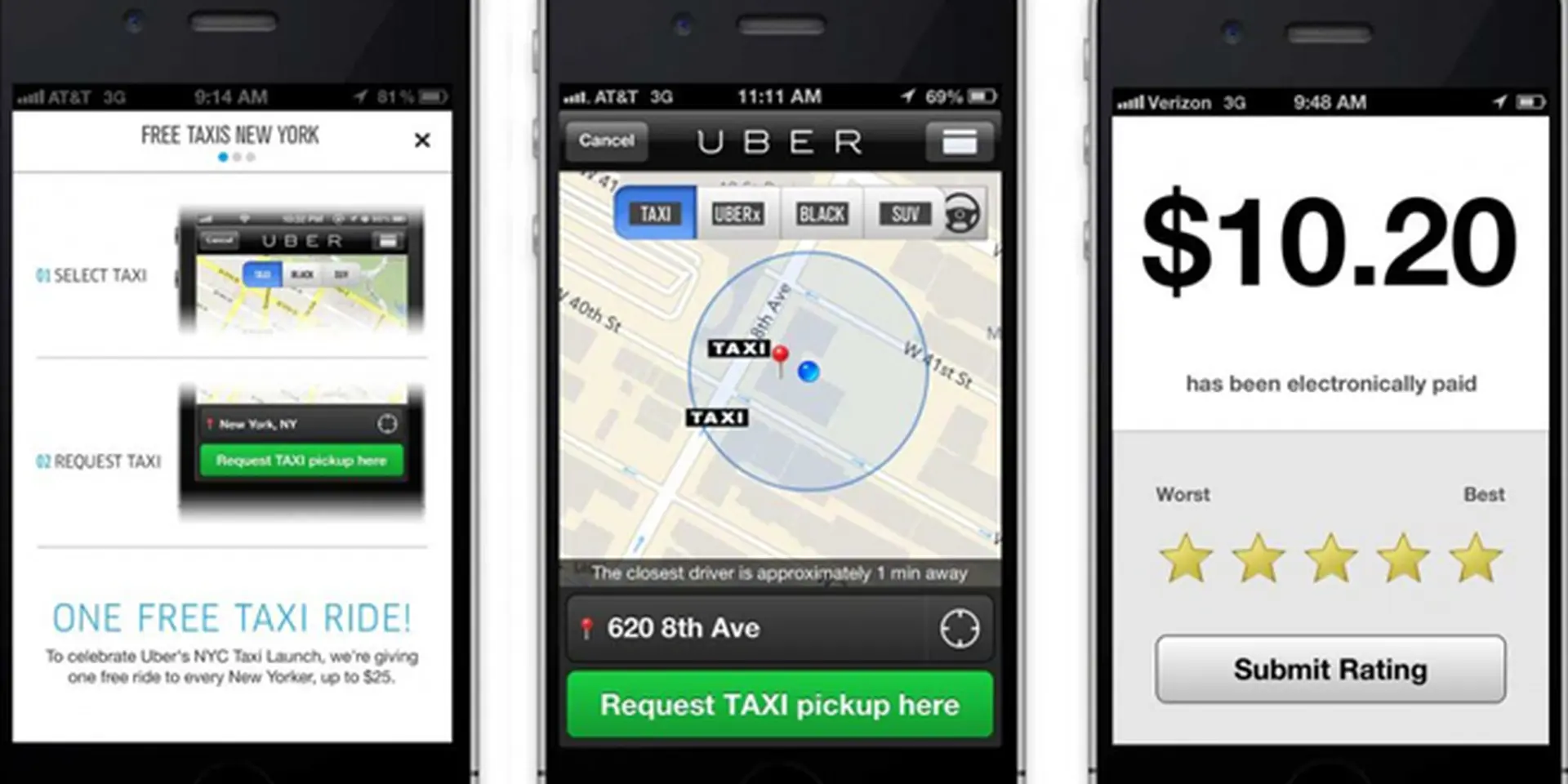 Hướng dẫn cài đặt ứng dụng UberTaxi trên smartphone