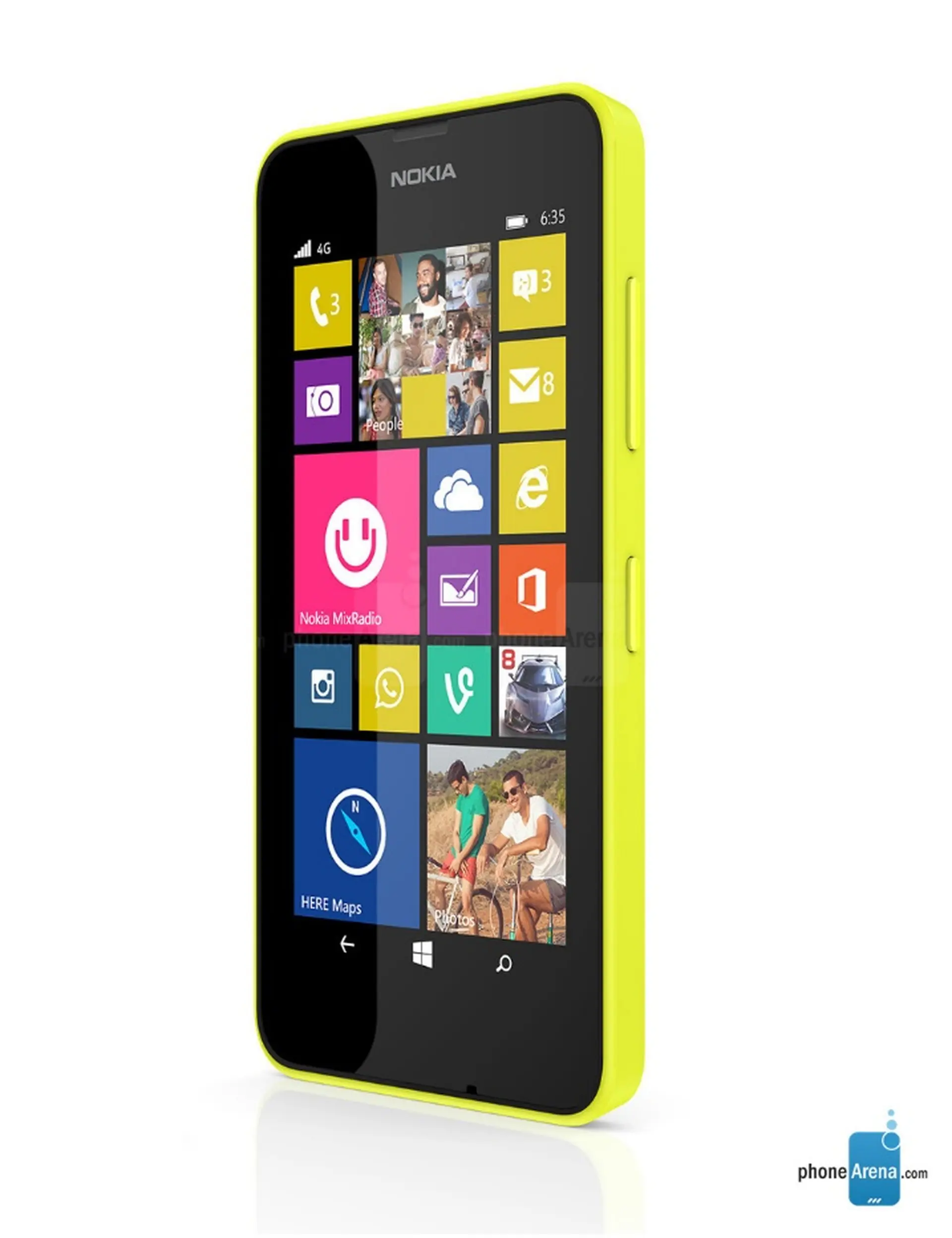 Nokia Lumia 635, điện thoại Windows Phone 8.1 đầu tiên của Sprint