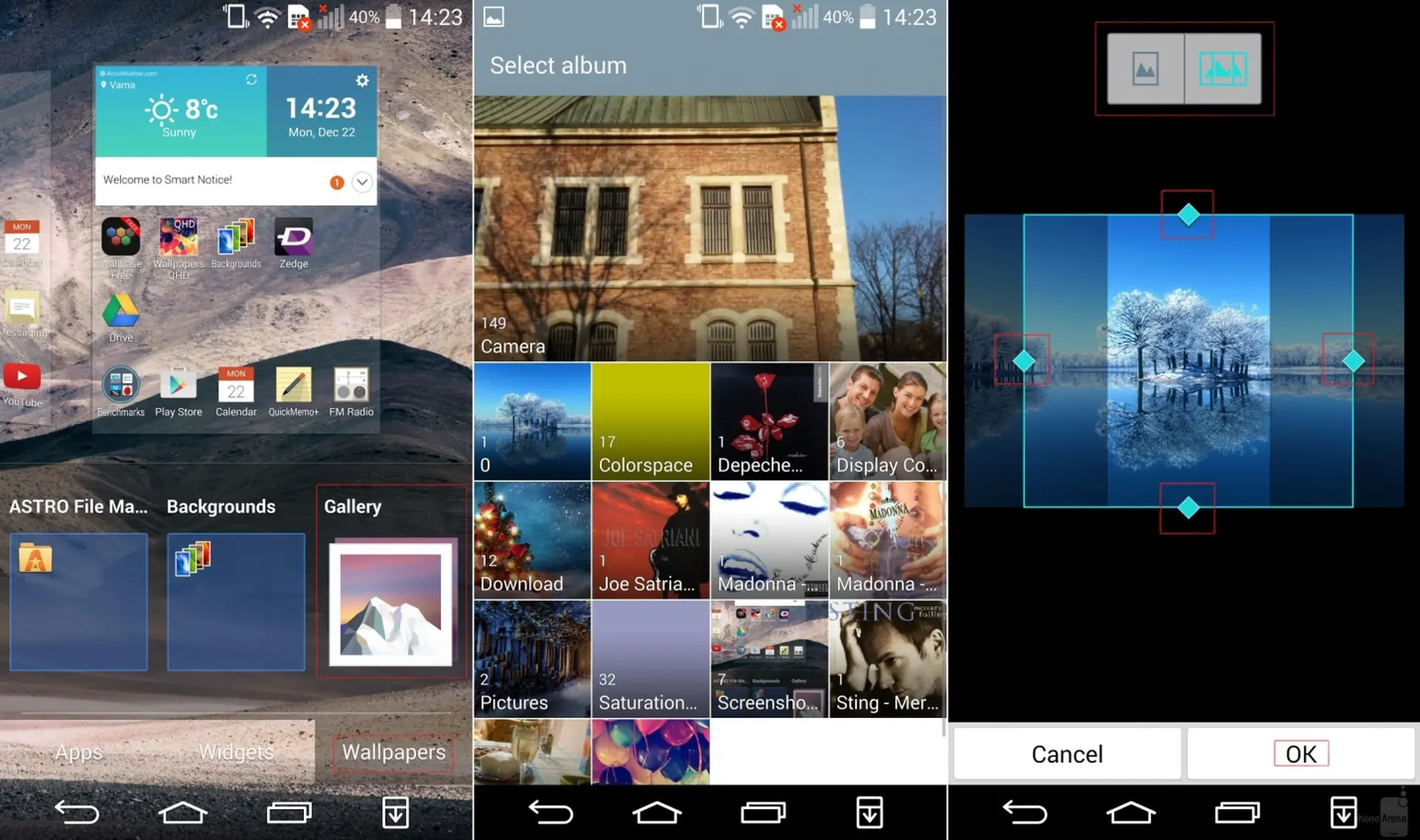 Làm thế nào để thay đổi hình nền trên thiết bị Android của bạn