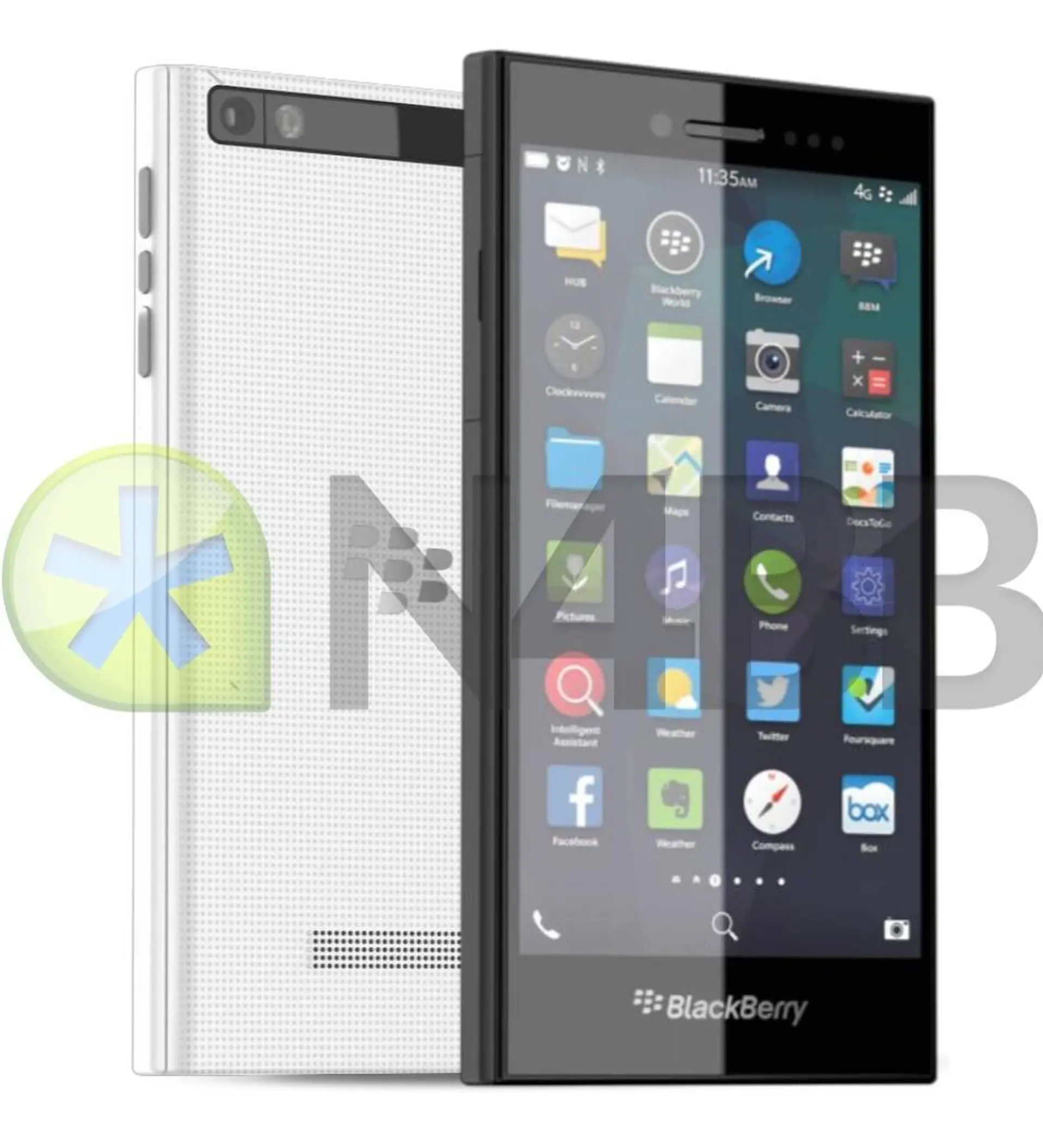 Tin đồn về BlackBerry Rio với màn hình hoàn toàn cảm ứng