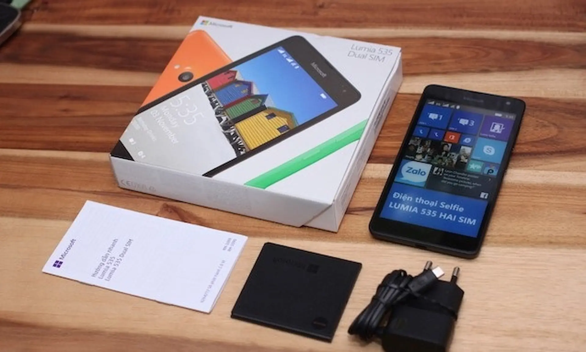 Lumia 535 hai sim, chiếc điện thoại thương hiệu Microsoft