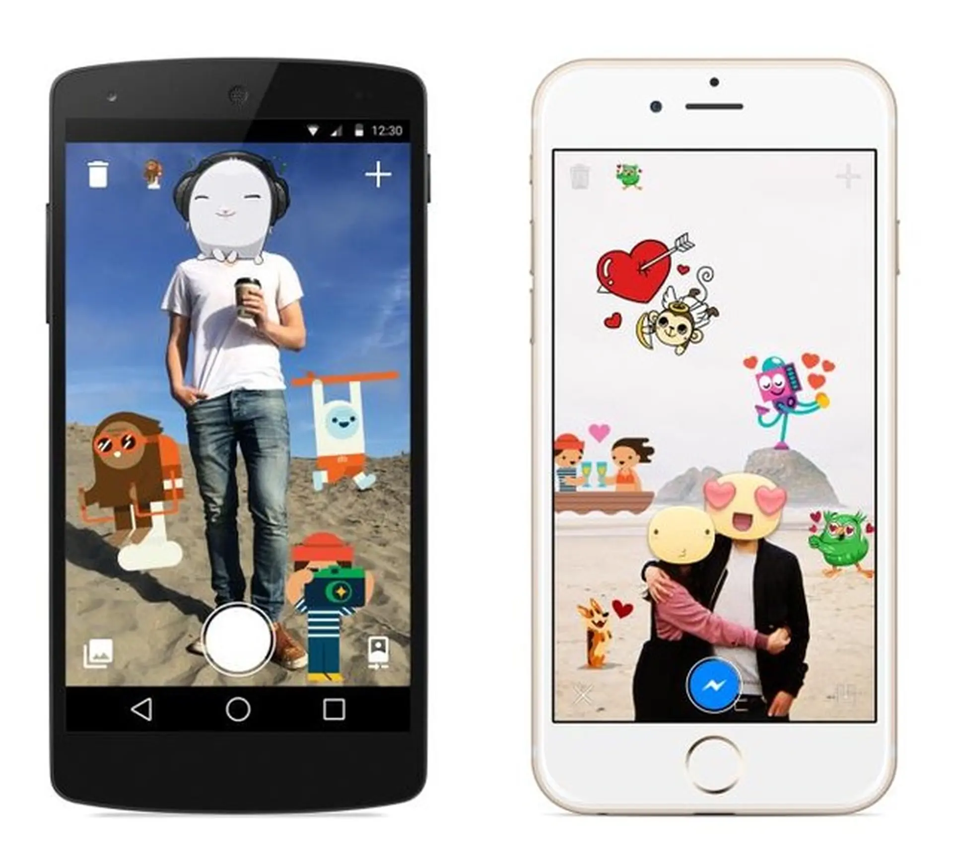 Vui nhộn cùng ứng dụng chèn hình cho Messenger Facebook