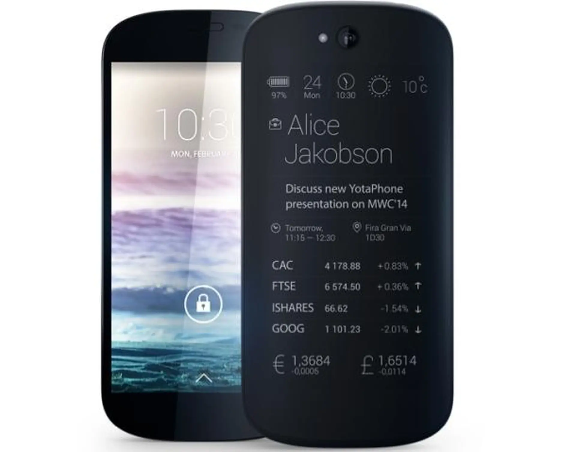 YotaPhone 2 – smartphone 2 màn hình cuối cùng cũng được phát hành
