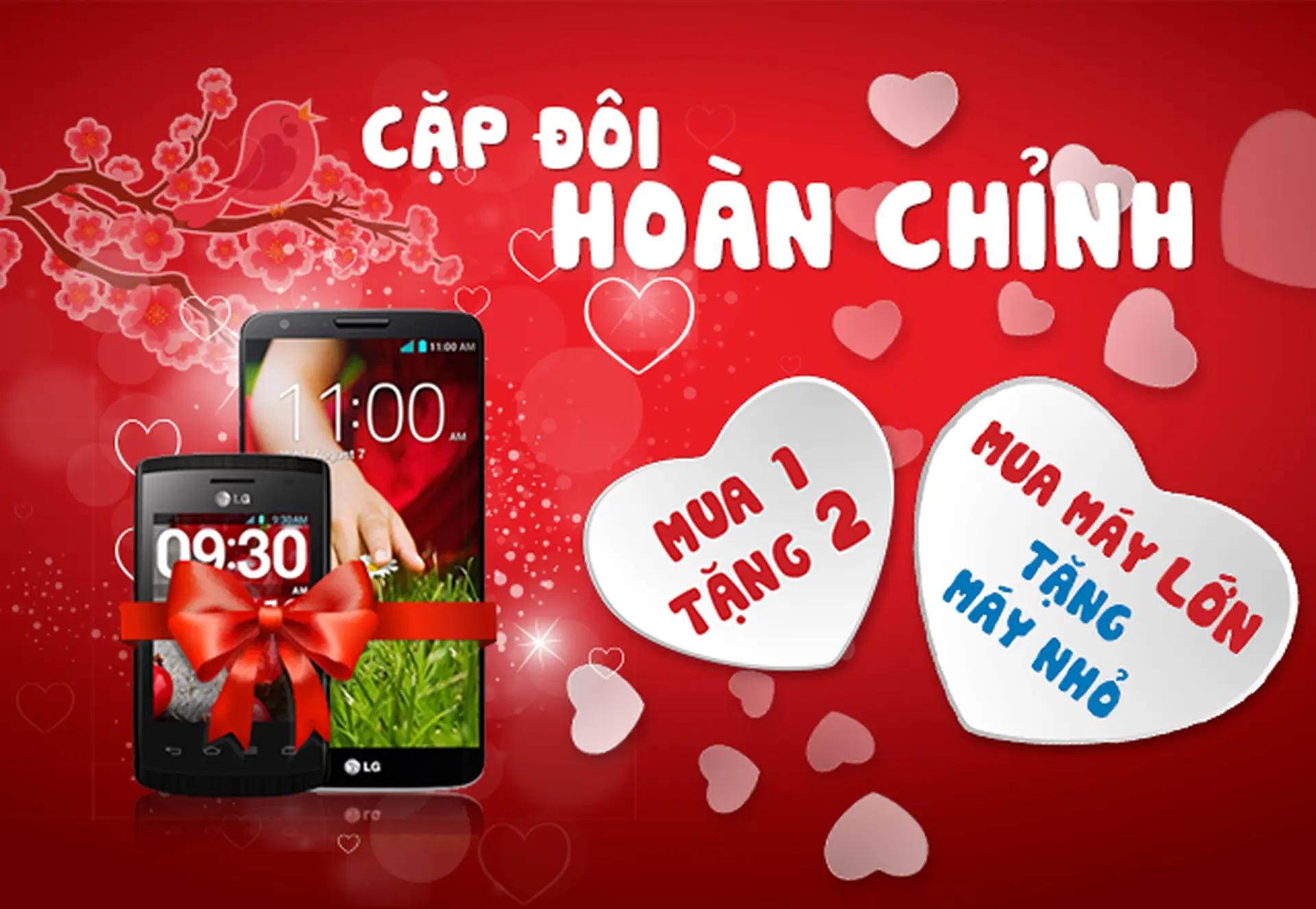 Cặp đôi hoàn chỉnh cho mùa Valentine ngọt ngào