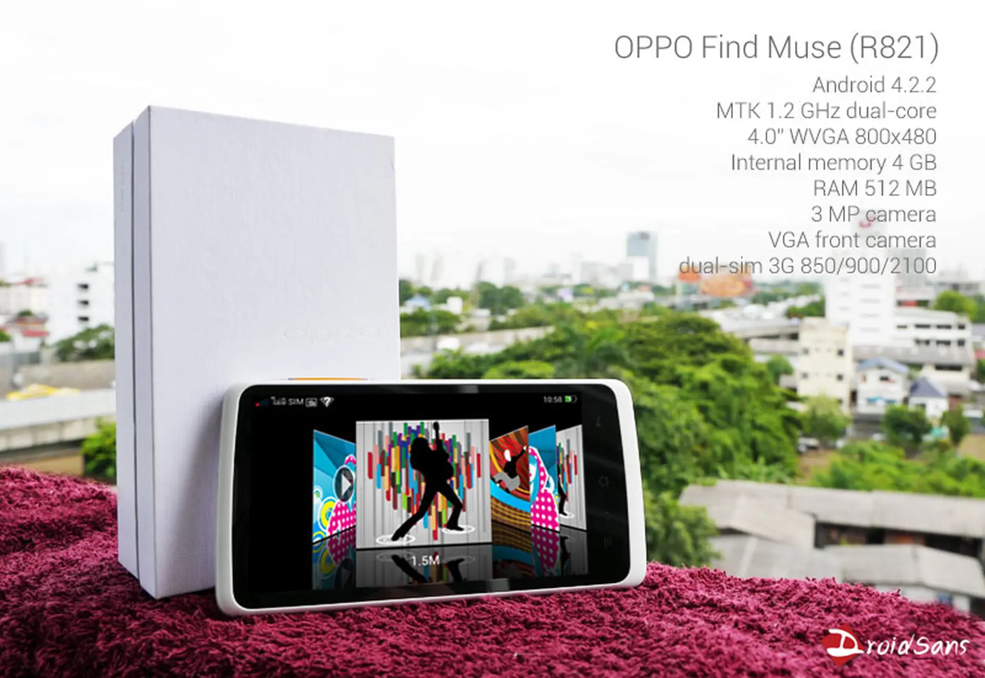 Cảm nhận Oppo Find Muse R821