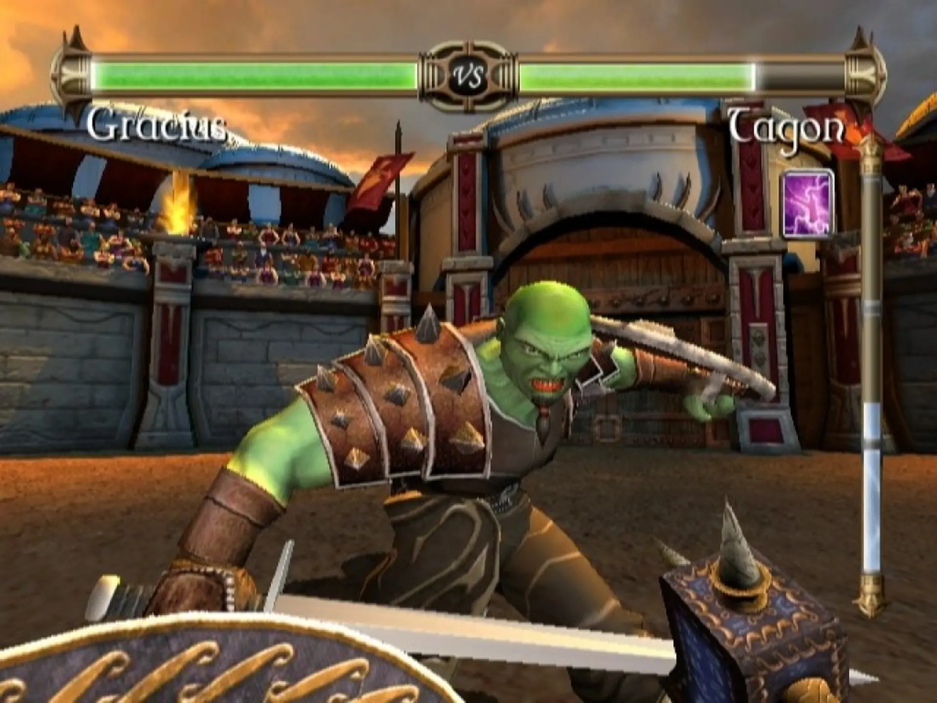 Rage of the Gladiator: Chiến binh dũng cảm