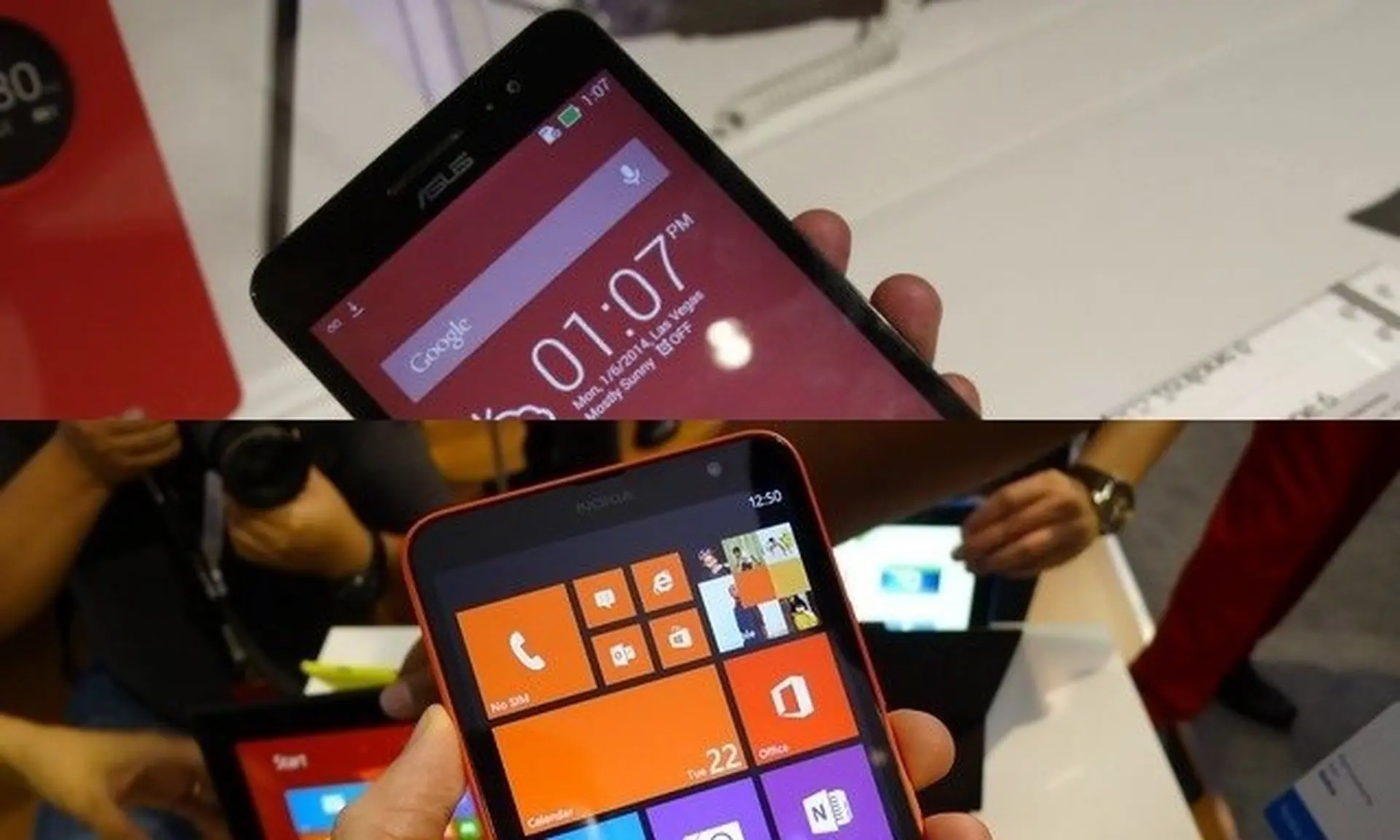 So sánh chi tiết Asus ZenPhone 6 và Nokia Lumia 1320