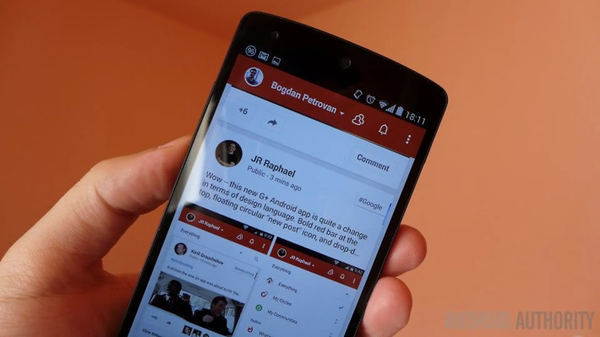 Google Plus trên Android nhận bản cập nhật lớn