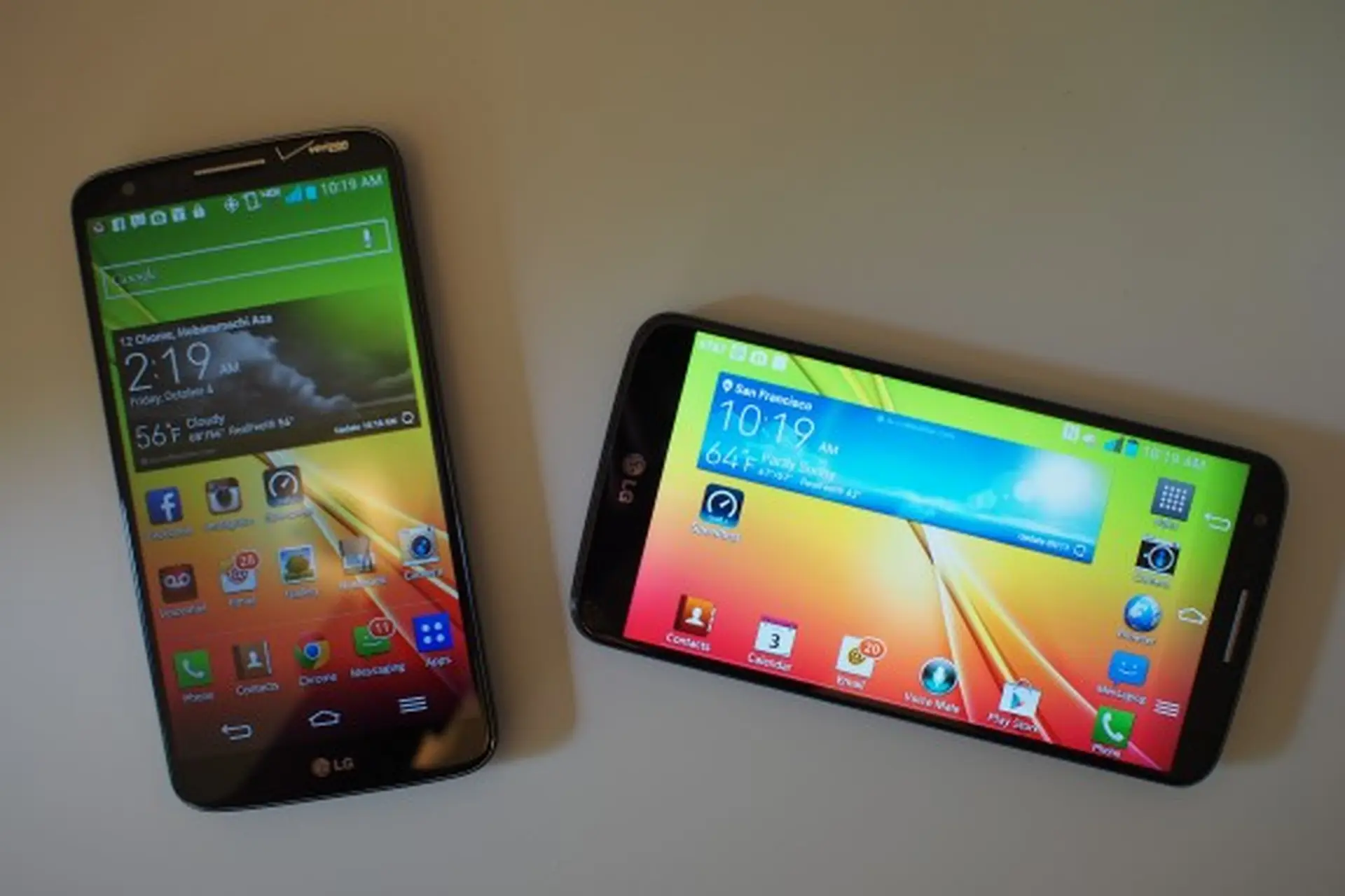 LG G3 thả dáng cùng người đàn anh G2