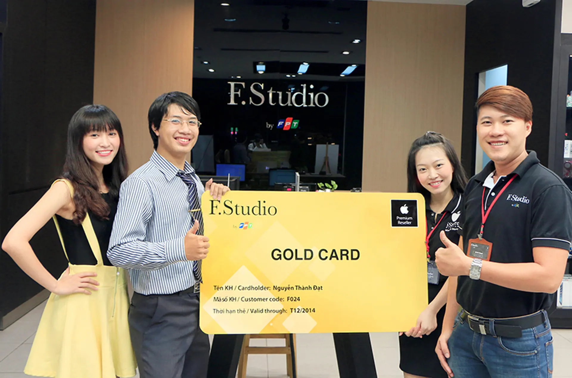 Tìm hiểu thêm về thẻ khách hàng thân thiết của F.Studio