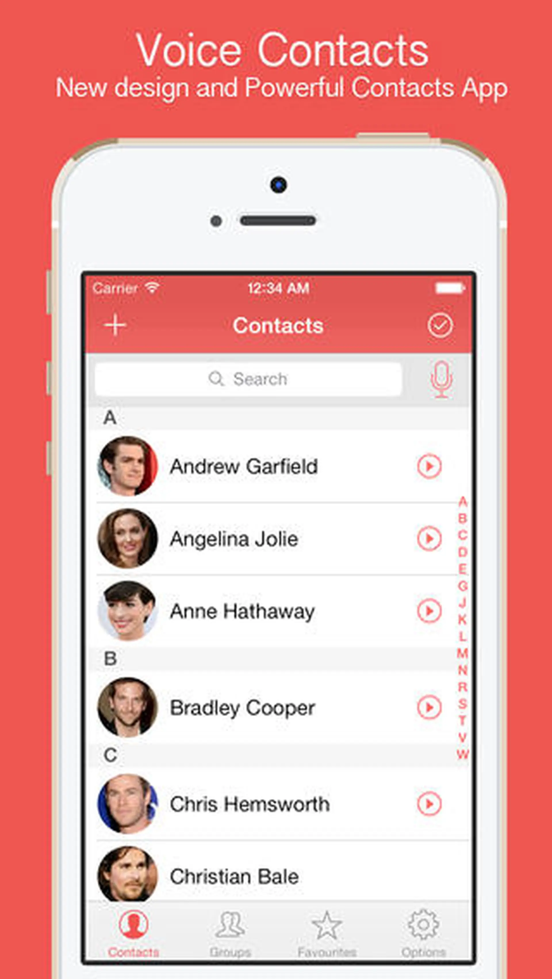 Voice Contacts: Ứng dụng hoàn hảo thay thế ứng dụng danh bạ mặc định của Iphone